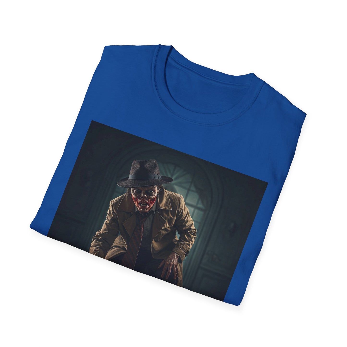 Unisex Horror-Themed Softstyle T-Shirt - Perfect for Halloween and Horror Fans