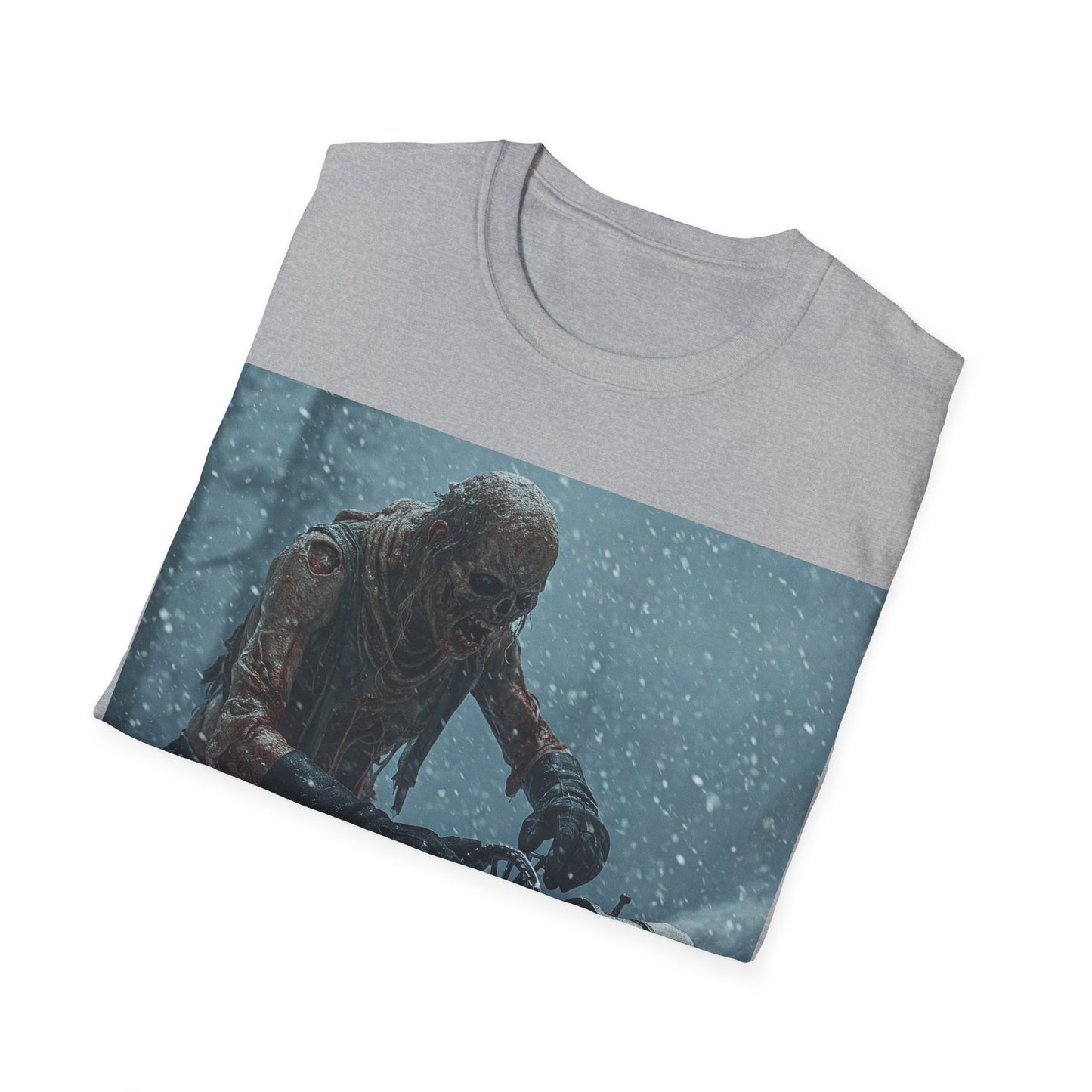 UK - Unisex Softstyle T-Shirt | Snowy Scene Fan Tee