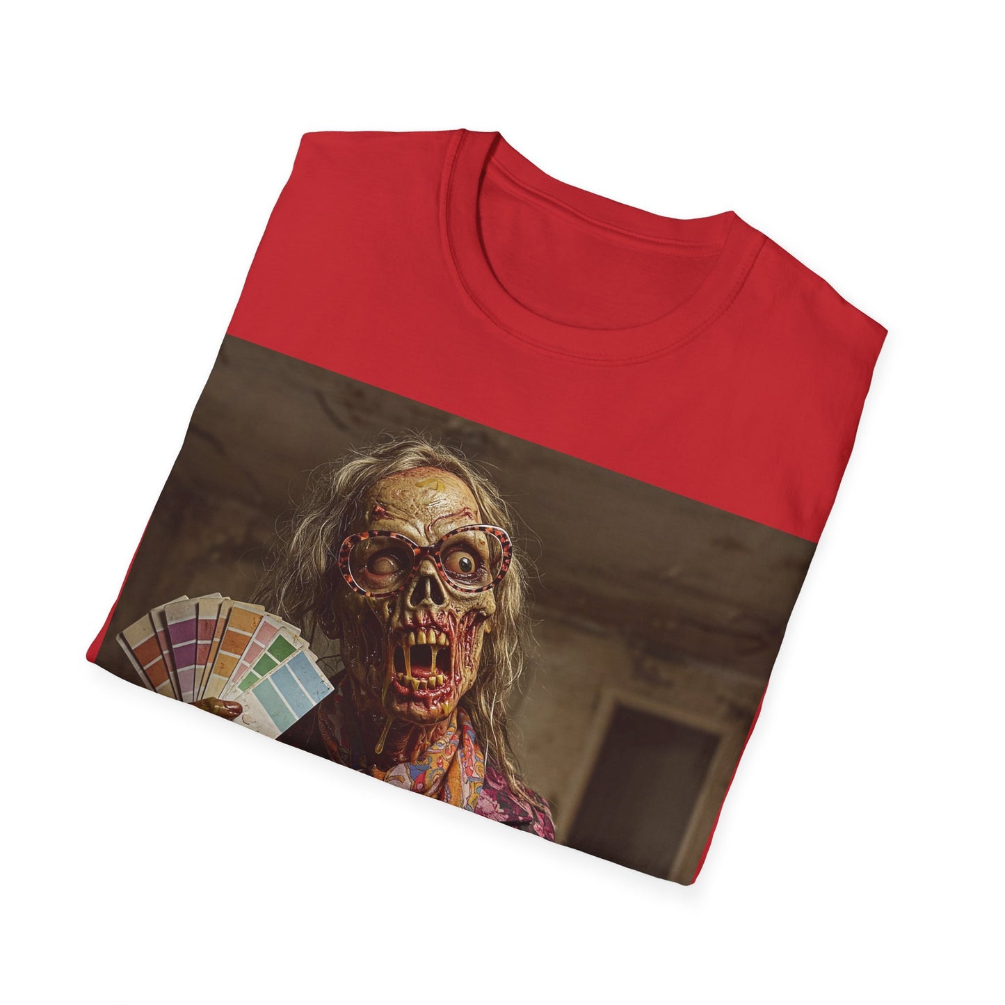 UK - Spooky Skeleton Graphic Unisex T-Shirt - Perfect for Halloween and Horror Fans