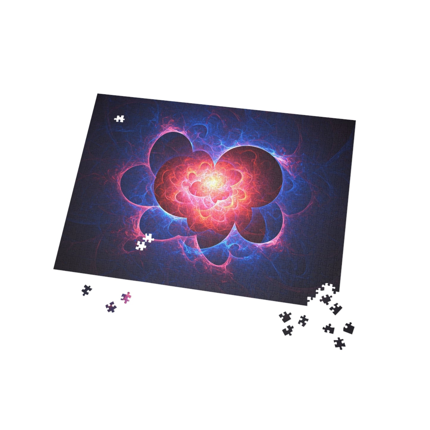 Vibrant Heart-Themed Puzzle (96, 252, 500, 1000-Piece) - Perfect Gift for Puzzle Lovers