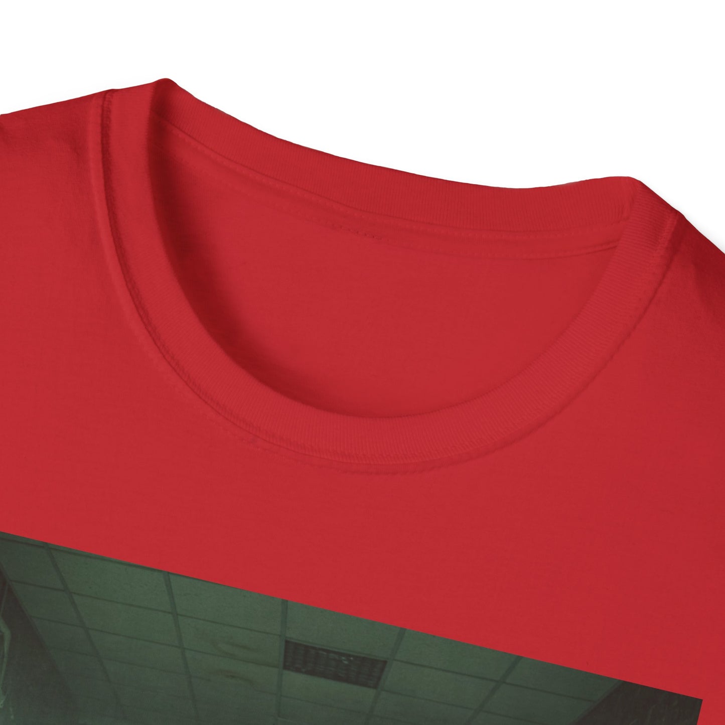 Creepy Horror Unisex Softstyle T-Shirt - Perfect for Halloween