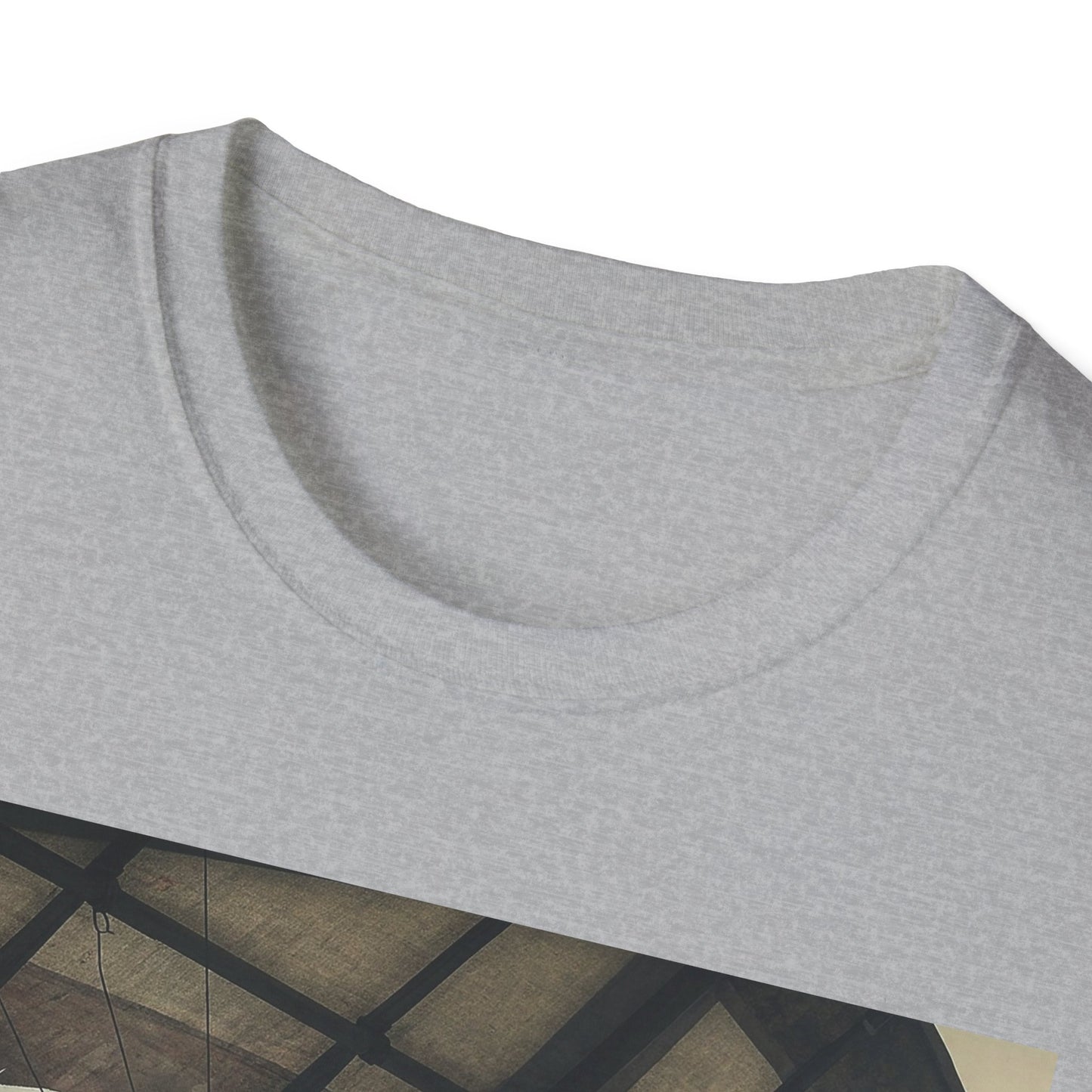 Zombie Parachute Unisex Softstyle T-Shirt - Perfect for Halloween and Horror Fans