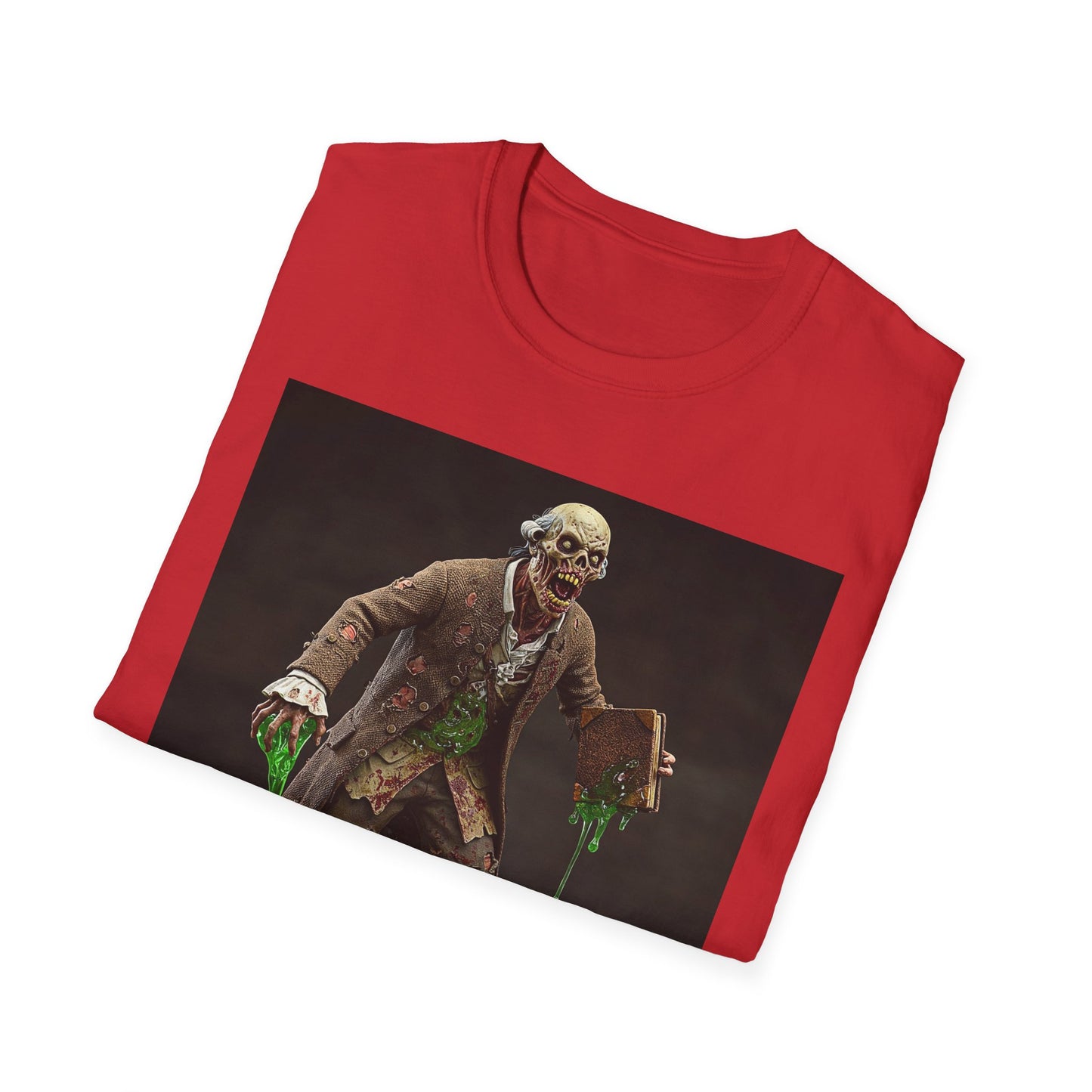 Zombie Science Unisex Softstyle T-Shirt - Spooky Halloween Apparel