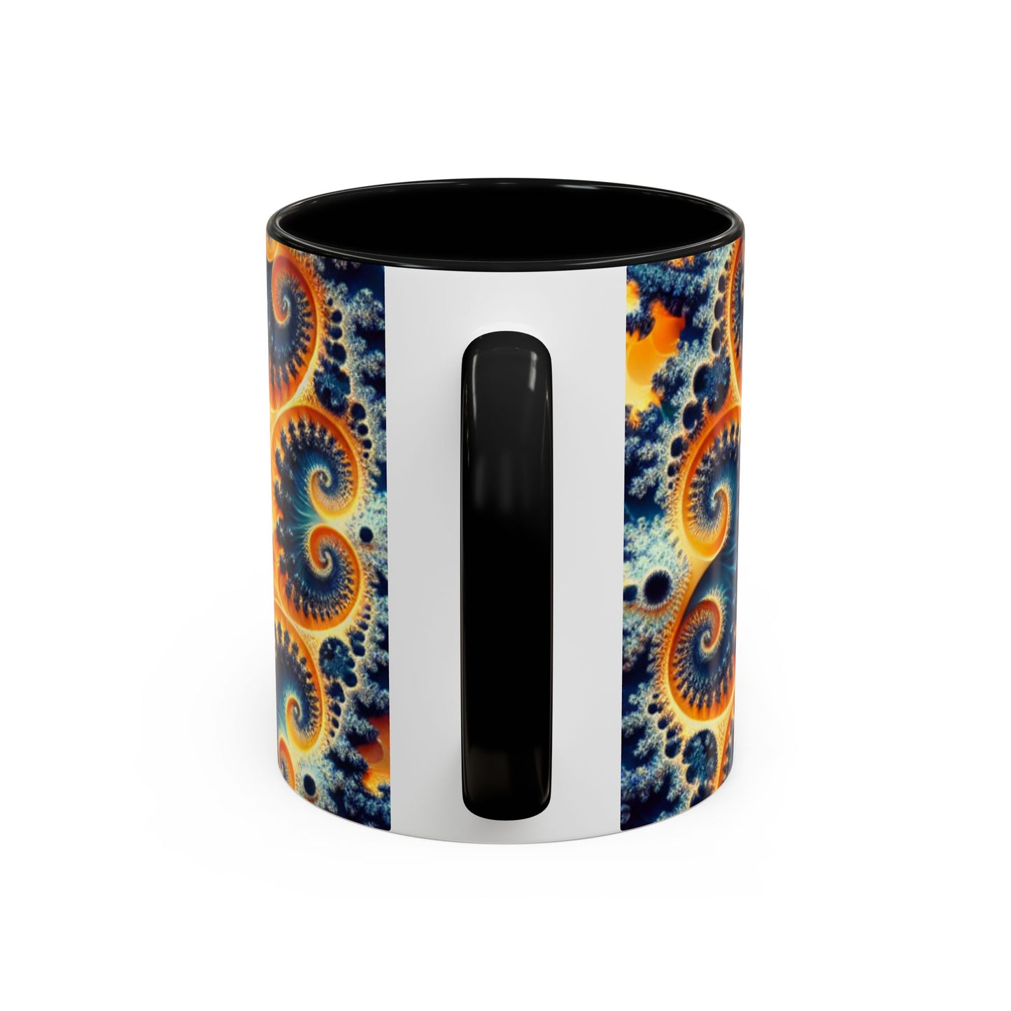 Vibrant Abstract Accent Coffee Mug - Unique 11 & 15oz Design for Art Lovers