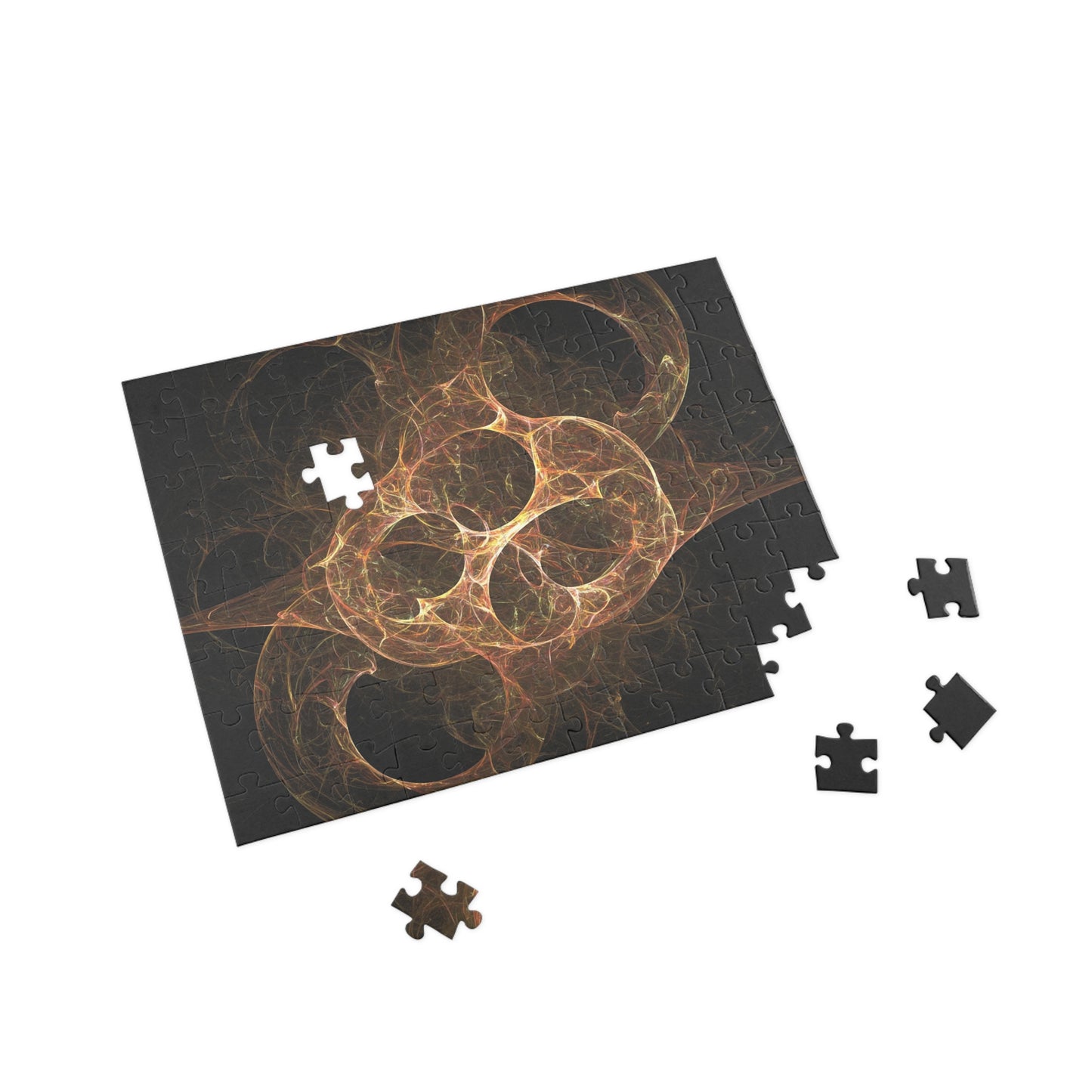 Abstract Fractal Art Puzzle - 96, 252, 500, 1000 Pieces | Unique Home Decor & Family Fun