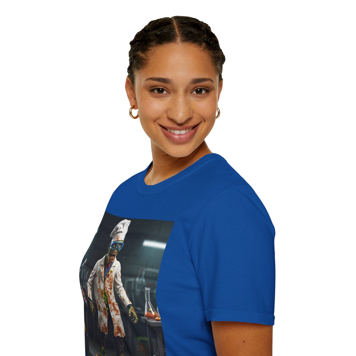 Zombie Chef Unisex Softstyle T-Shirt - Fun Halloween Casualwear