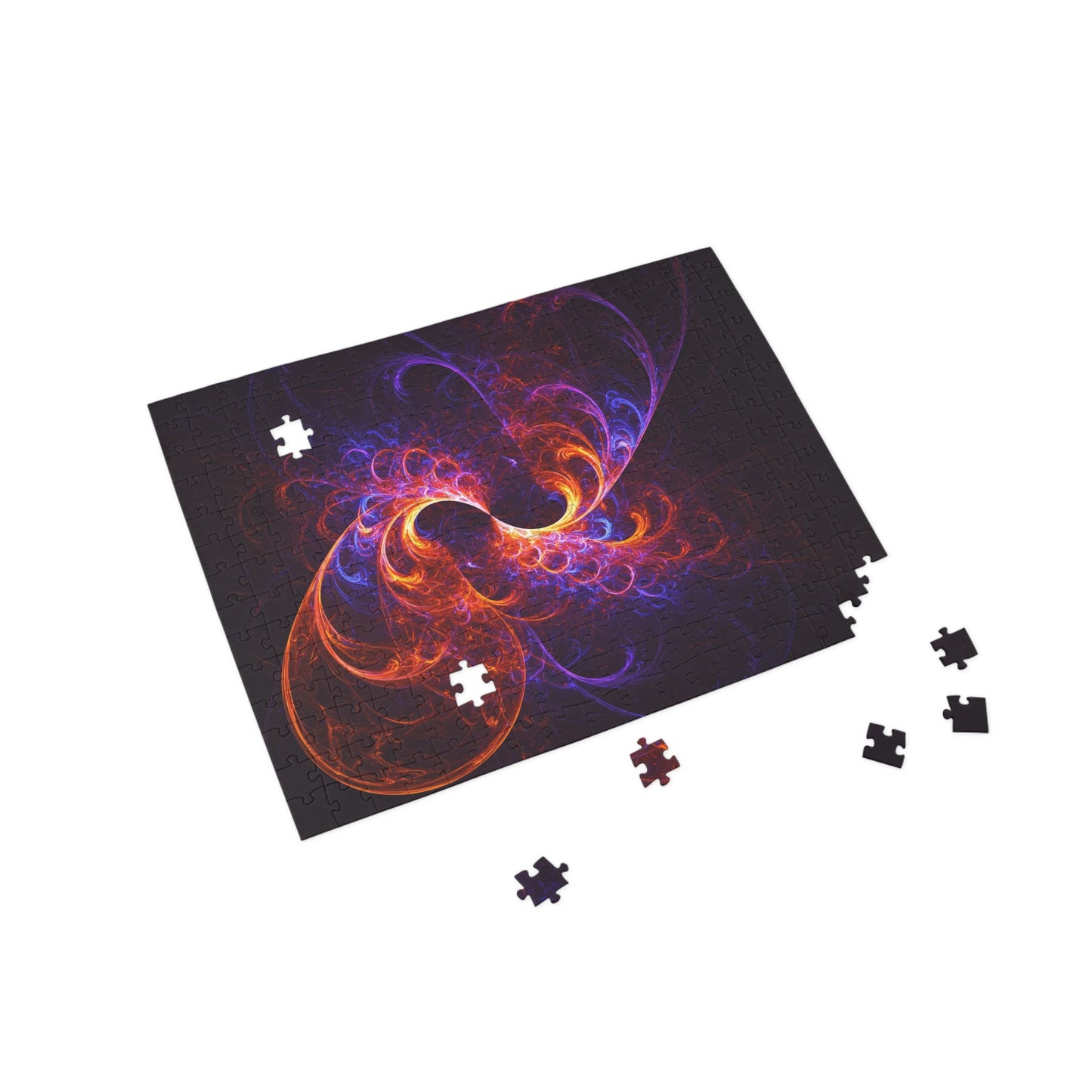 Vibrant Fractal Puzzle - 96, 252, 500, 1000 Pieces
