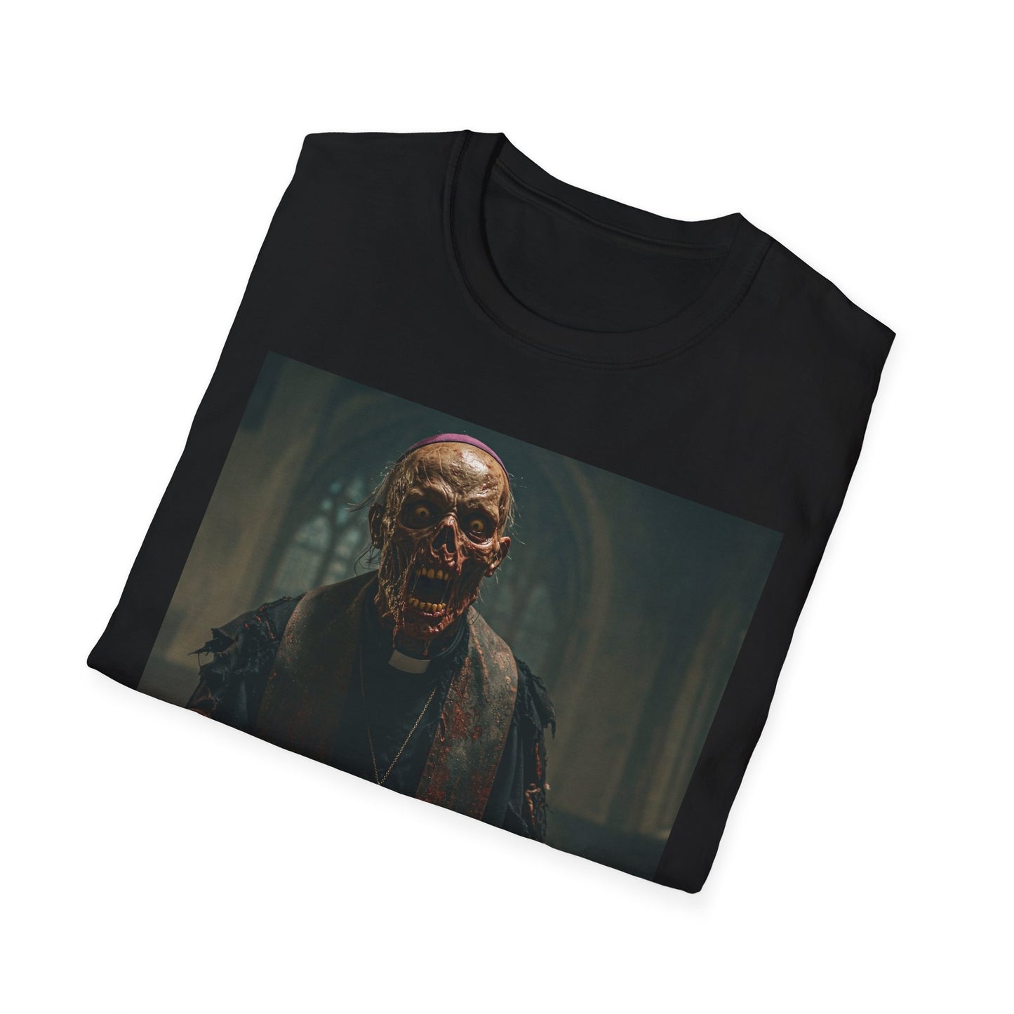 Unisex Horror Graphic T-Shirt - Spooky Skeleton Design