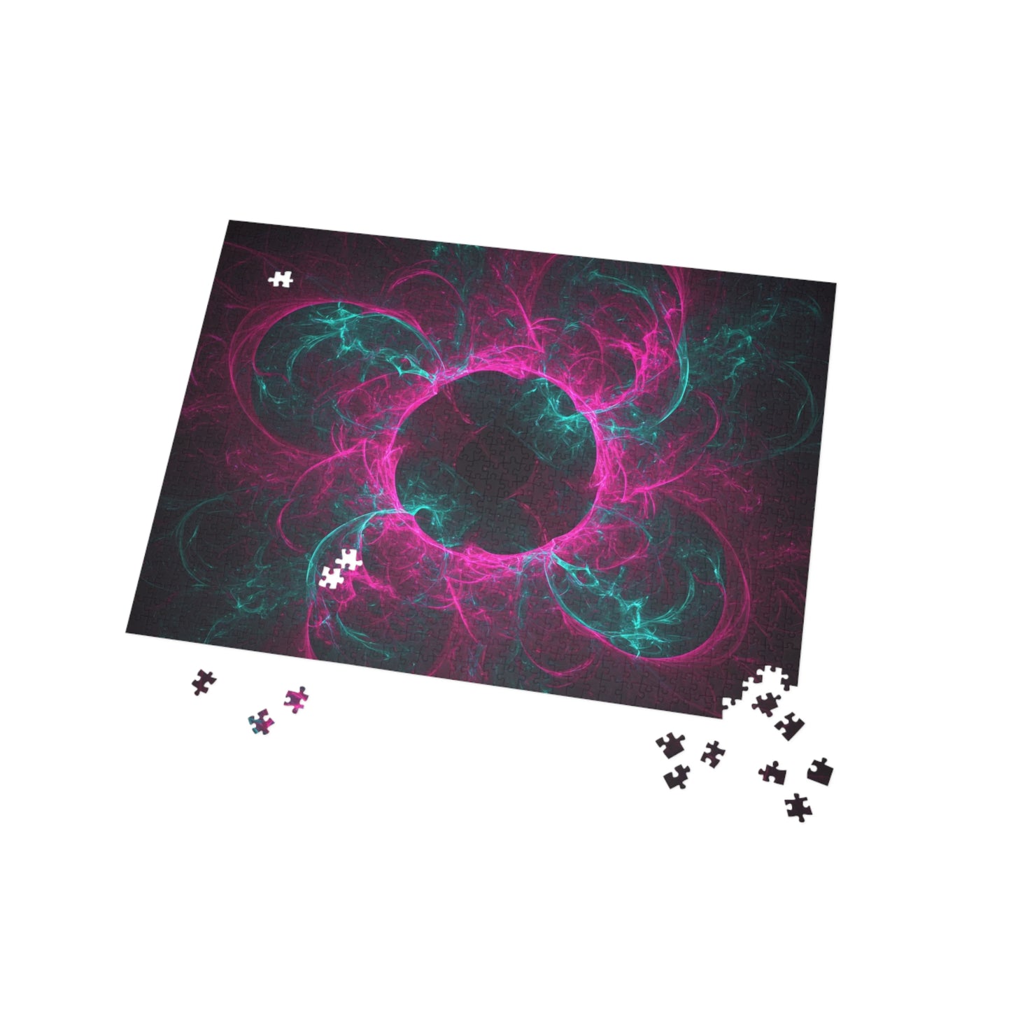 090- Fractal Puzzle (96, 252, 500, 1000-Piece) - Fun Family Activity and Gift