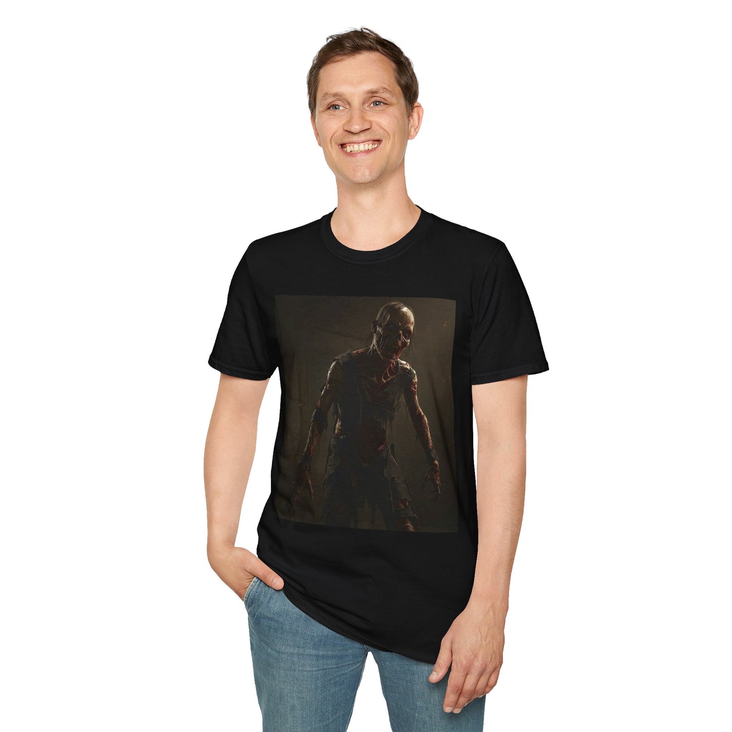 Unisex Zombie Graphic T-Shirt - Perfect for Halloween and Horror Fans