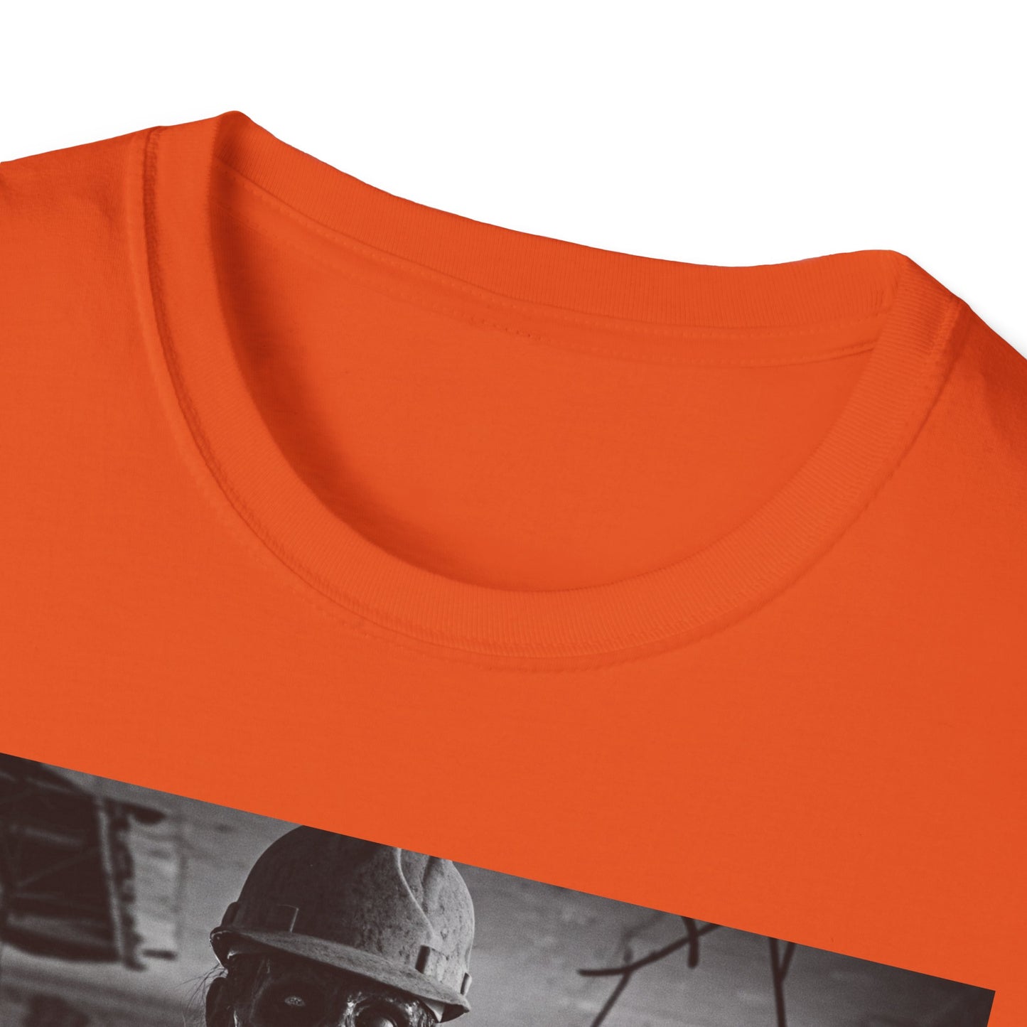 Unisex Softstyle T-Shirt with Creepy Monster Design - Perfect for Halloween and Horror Fans