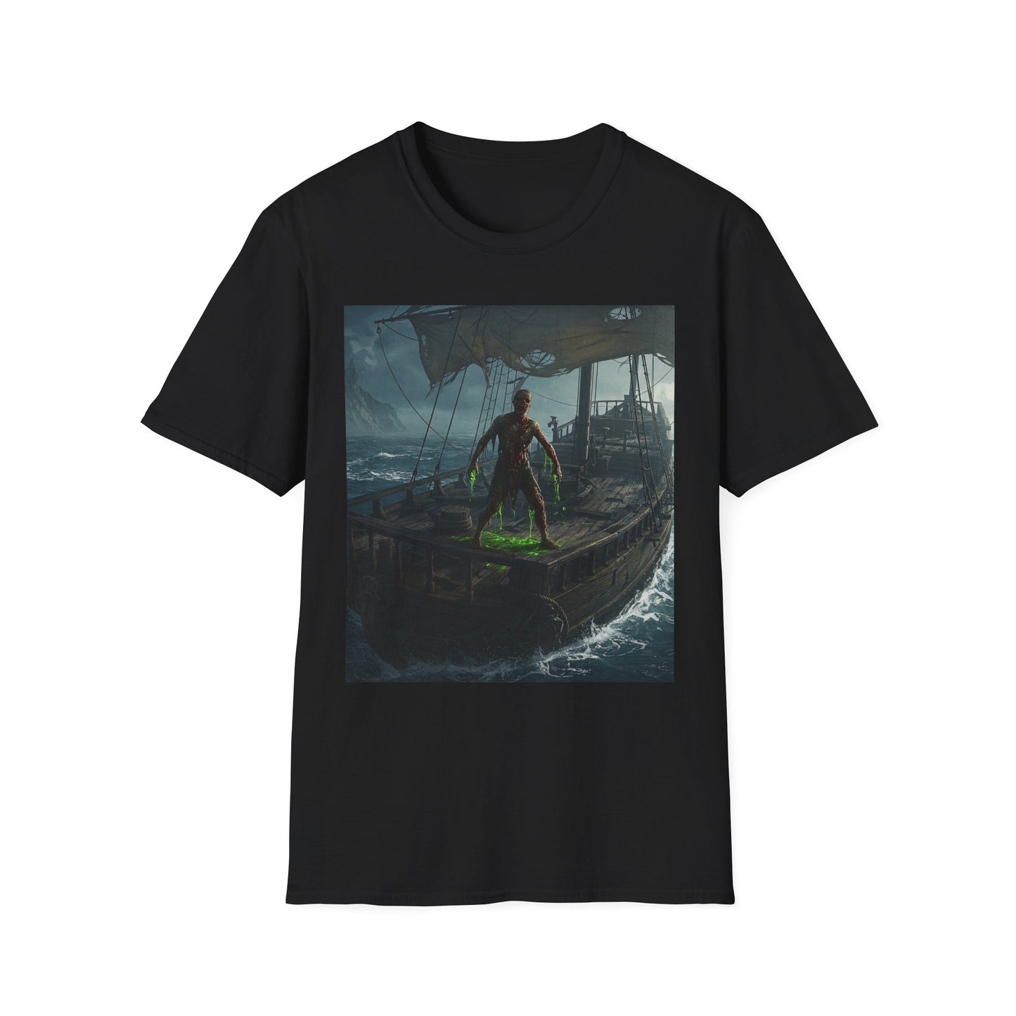 Adventurous Pirate Graphic Unisex T-Shirt - Perfect for Sea Lovers!