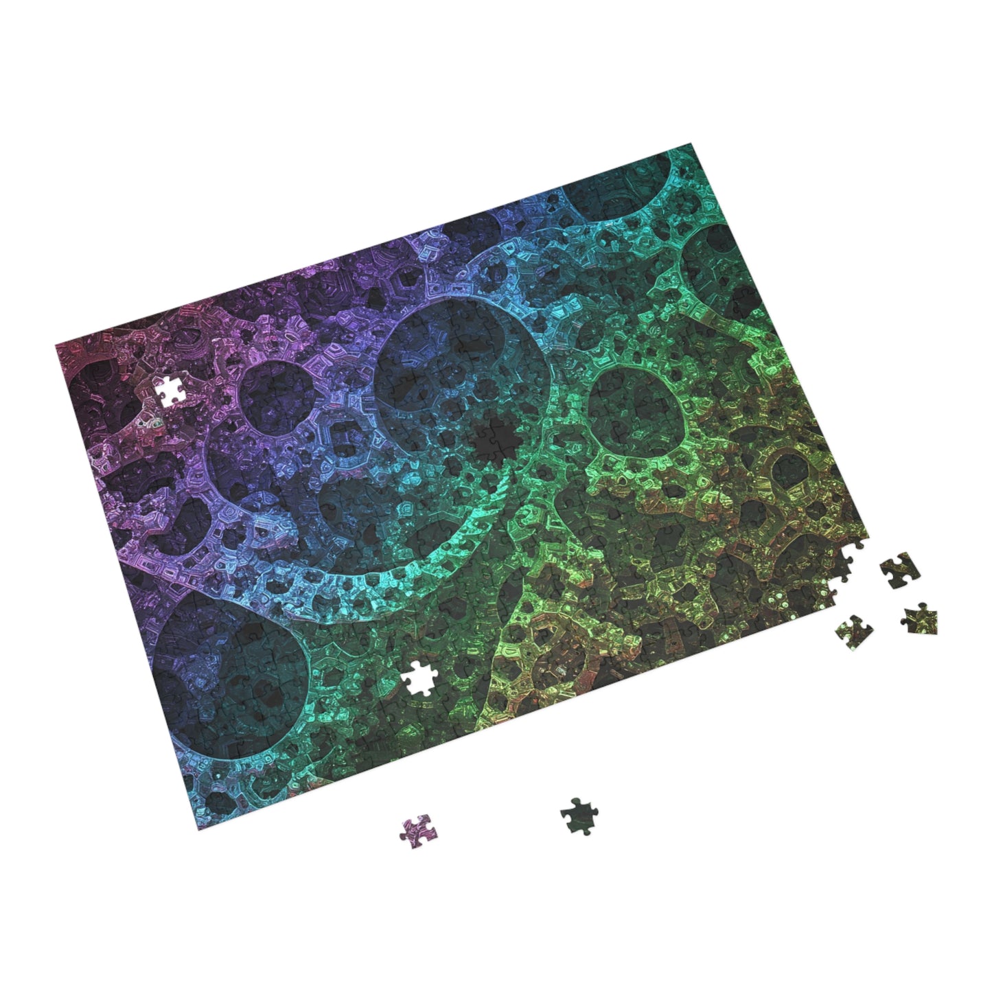 007 - Fractal Puzzle (96, 252, 500, 1000-Piece) - Fun Family Activity and Gift