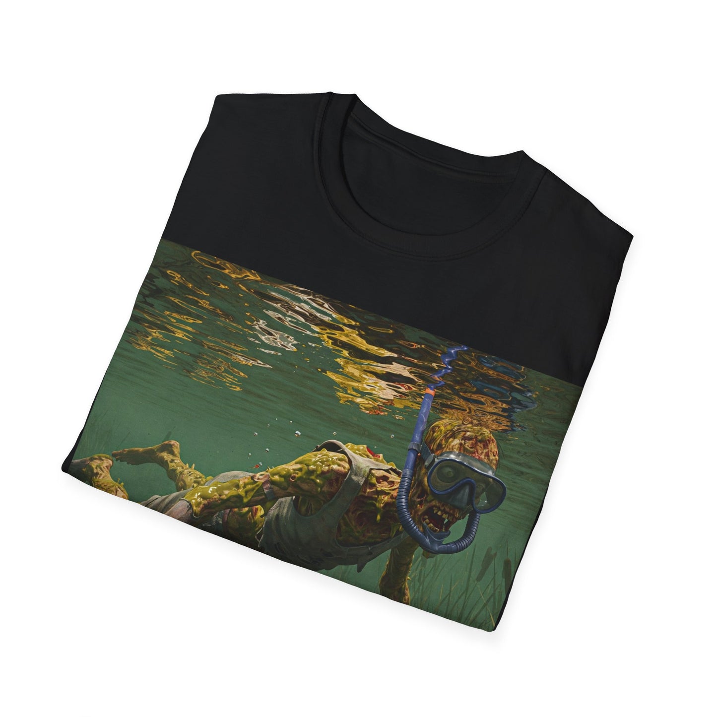 UK - Underwater Explorer Unisex Softstyle T-Shirt - Nature Lover Graphic Tee