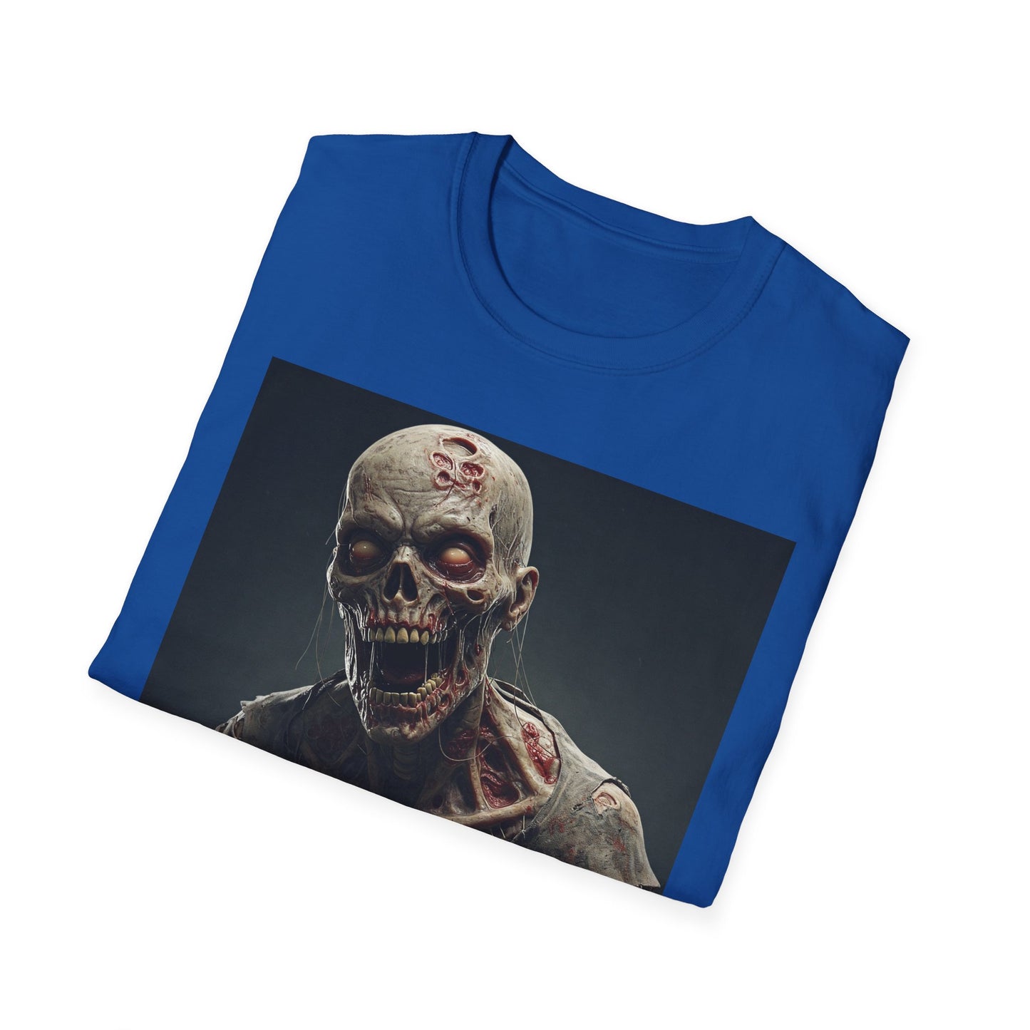 Zombie Graphic Unisex Softstyle T-Shirt | Perfect for Halloween and Horror Fans