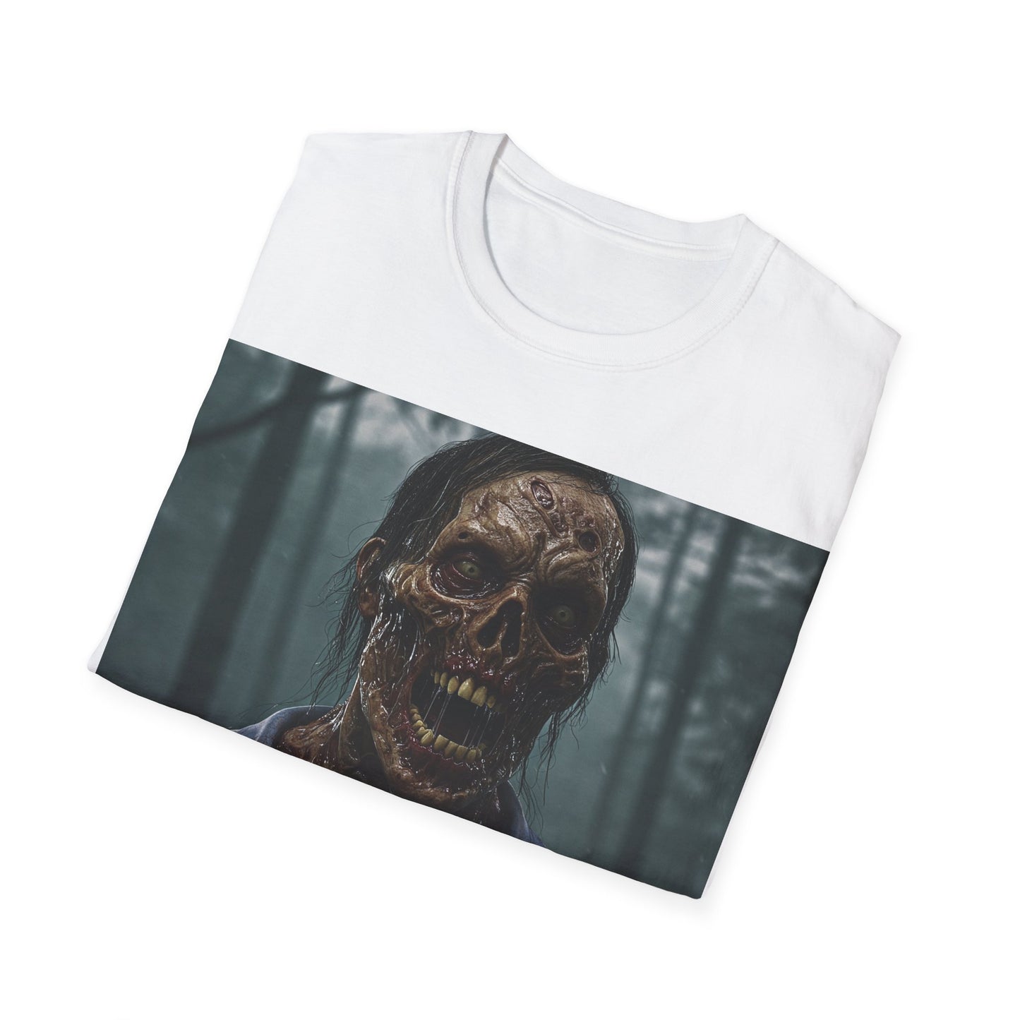 UK - Halloween Horror Graphic Unisex T-Shirt - Spooky Skull Design