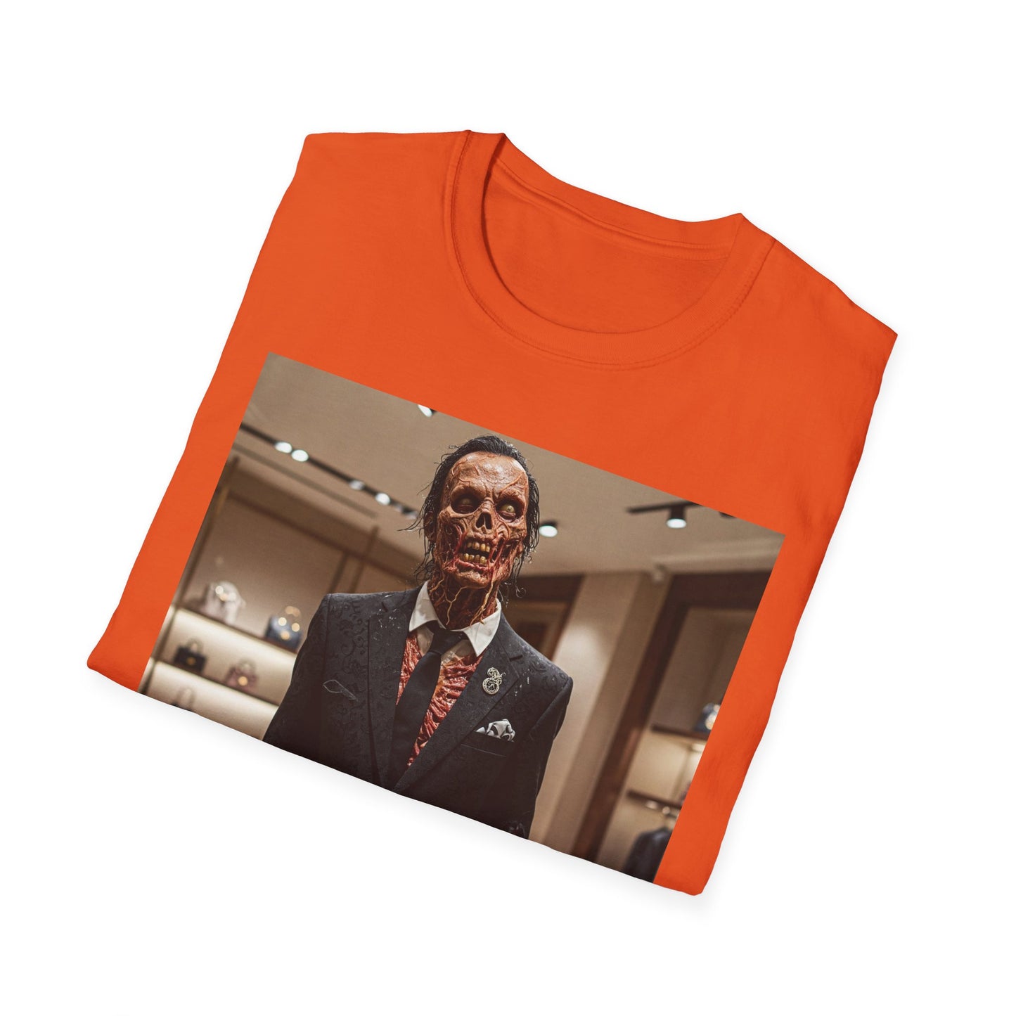 Creepy Vintage Skull T-Shirt for Halloween