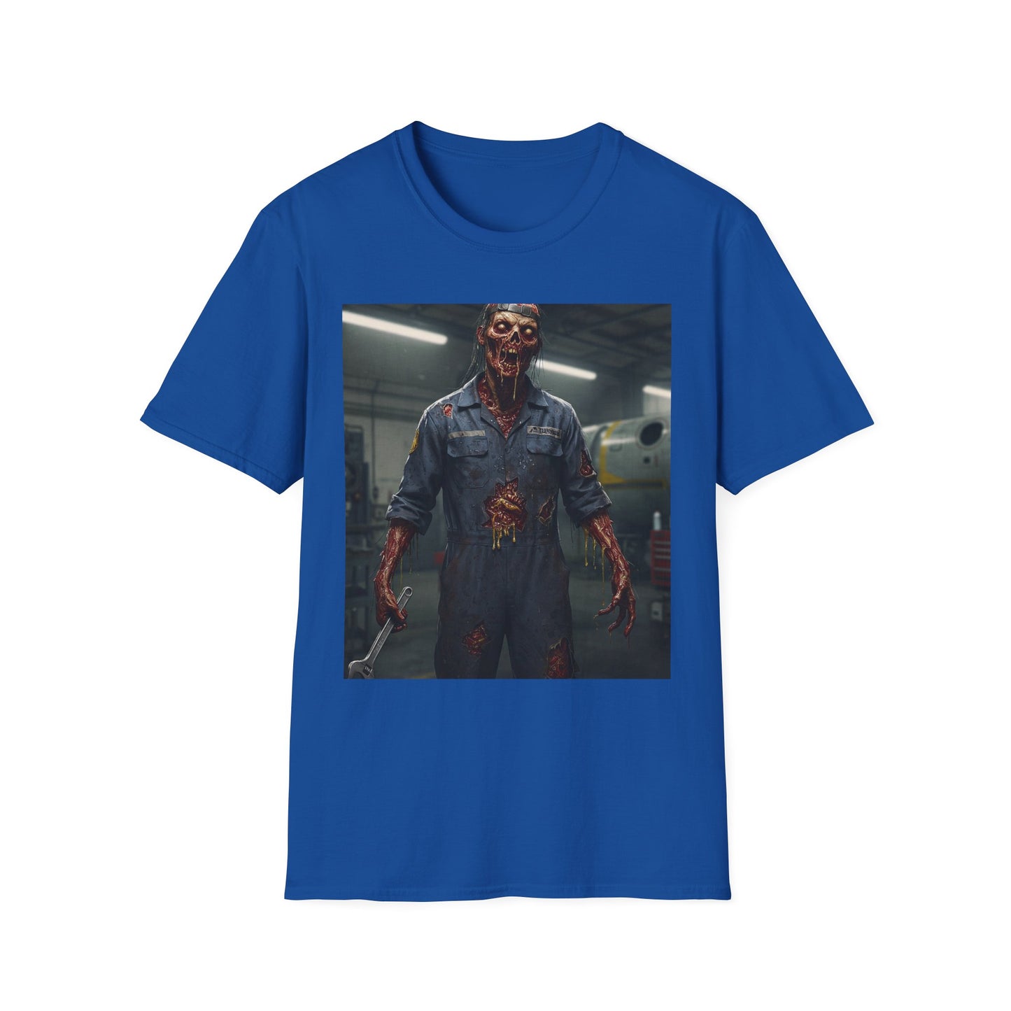 Unisex Softstyle Horror Graphic T-Shirt - Perfect for Halloween and Horror Fans