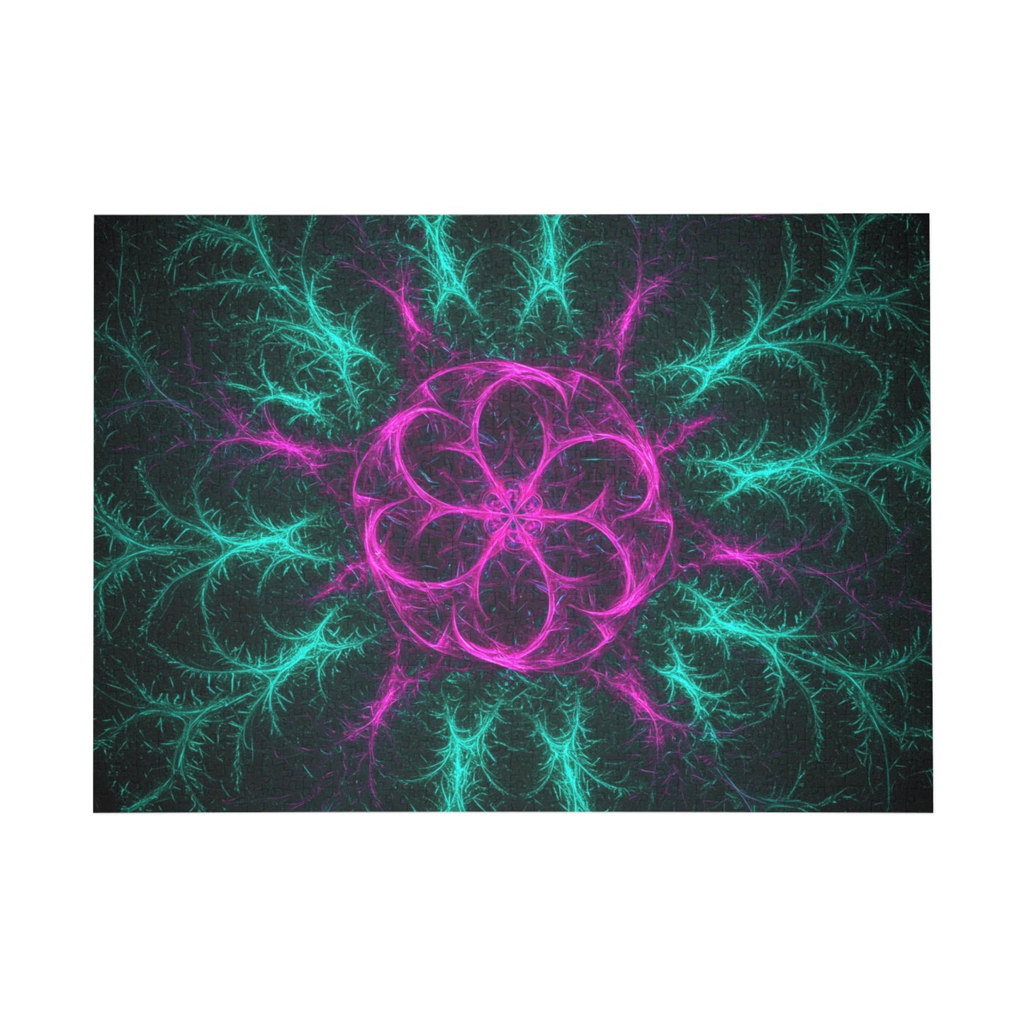083- Fractal Puzzle (96, 252, 500, 1000-Piece) - Fun Family Activity and Gift