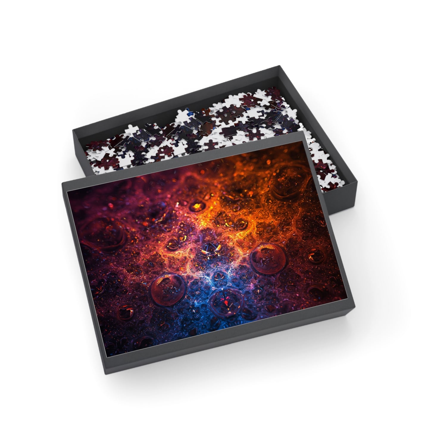 Cosmic Fantasy Puzzle (1000-Piece) - Mystical Glow Design for Family Fun and Relaxation
