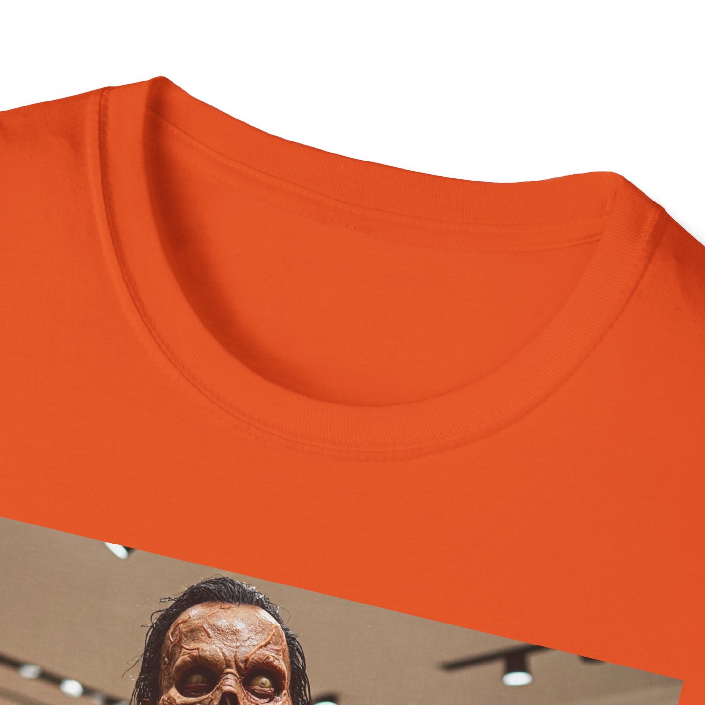 Creepy Vintage Skull T-Shirt for Halloween