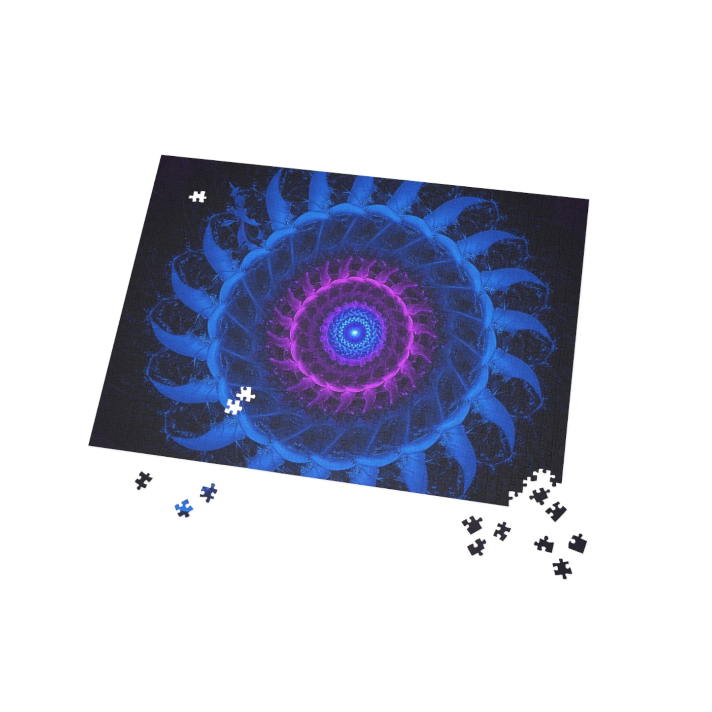 110 - Fractal Puzzle (96, 252, 500, 1000-Piece) - Fun Family Activity and Gift