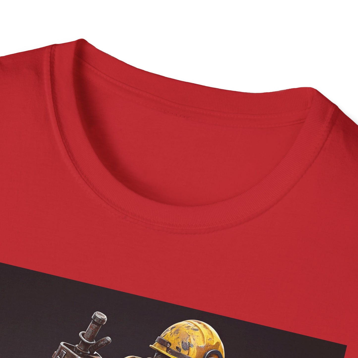 Vintage Mining Themed Unisex Softstyle T-Shirt - Perfect for Adventure Lovers