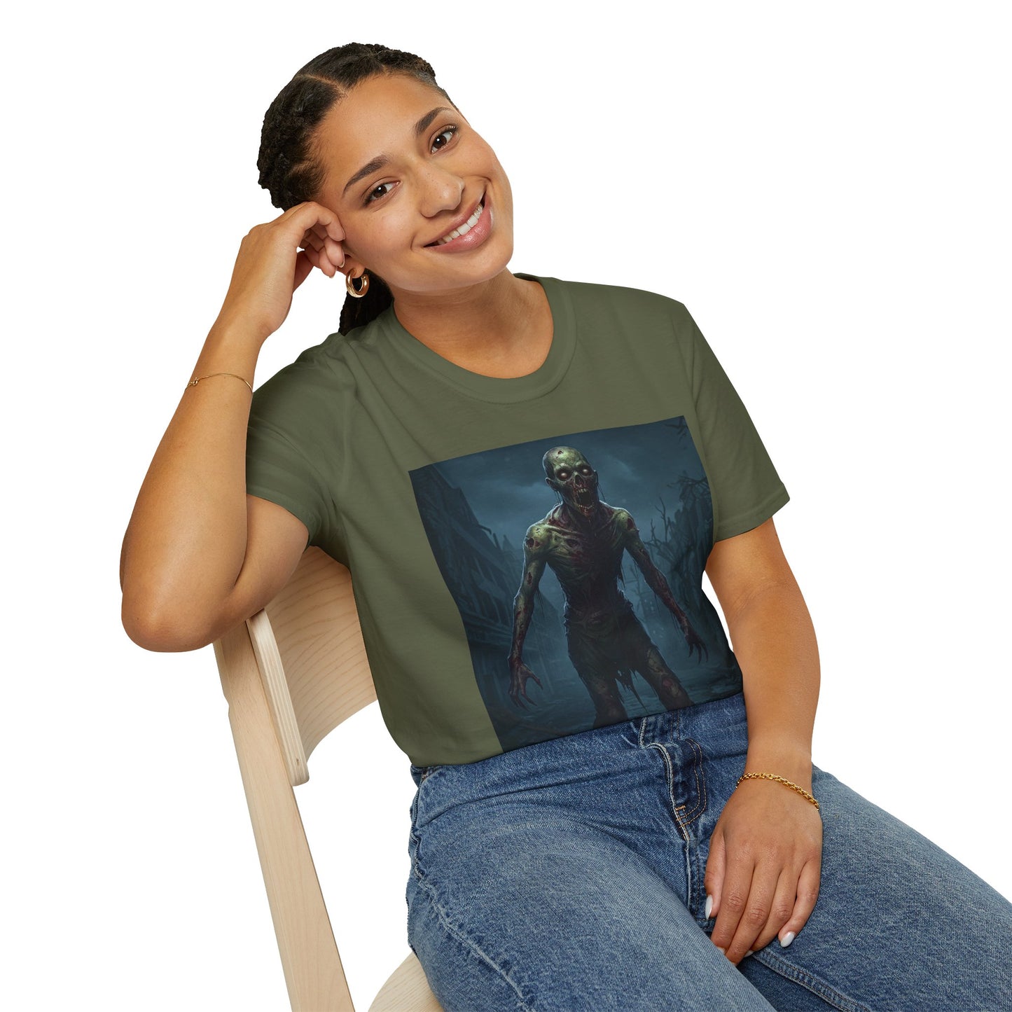 Zombie Apocalypse Unisex Softstyle T-Shirt - Perfect for Horror Lovers