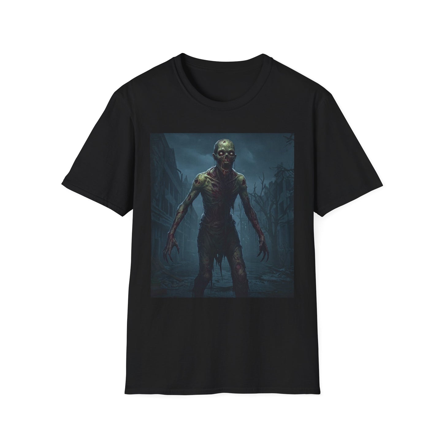 Zombie Apocalypse Unisex Softstyle T-Shirt - Perfect for Horror Lovers