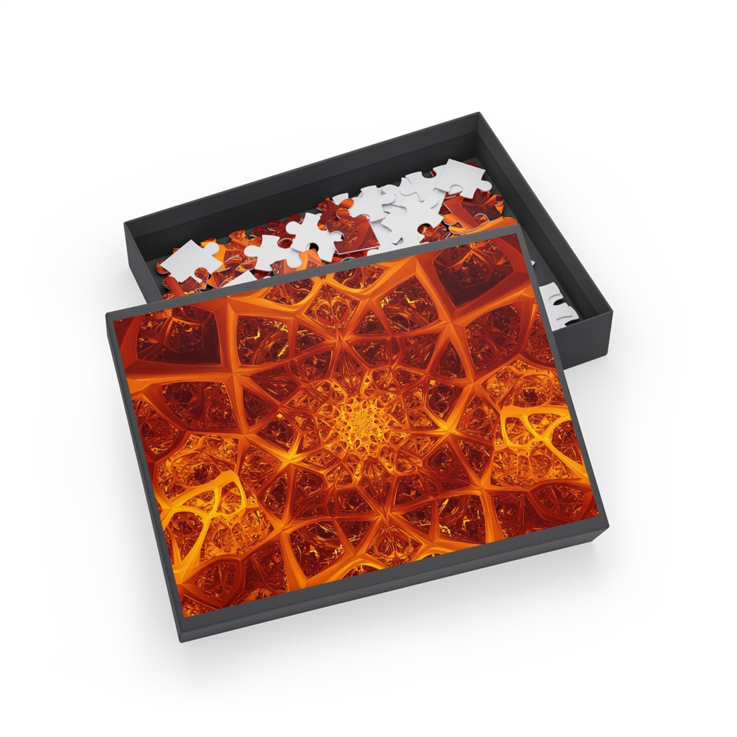 083- Fractal Puzzle (96, 252, 500, 1000-Piece) - Fun Family Activity and Gift