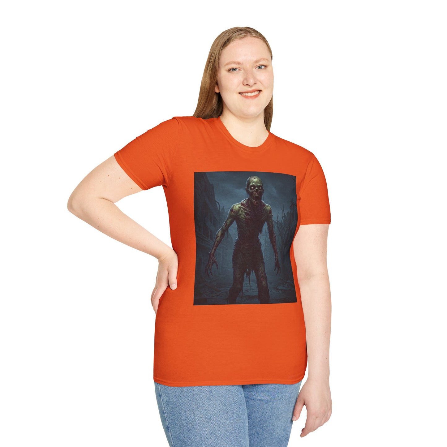 Zombie Apocalypse Unisex Softstyle T-Shirt - Perfect for Horror Lovers