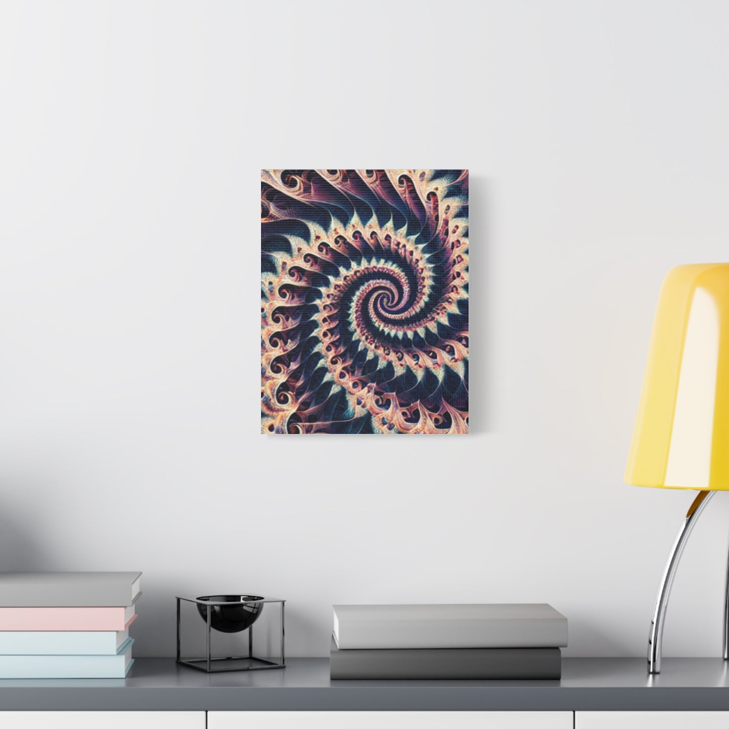 Abstract Spiral Art Canvas Print - Modern Home Decor for Art Lovers
