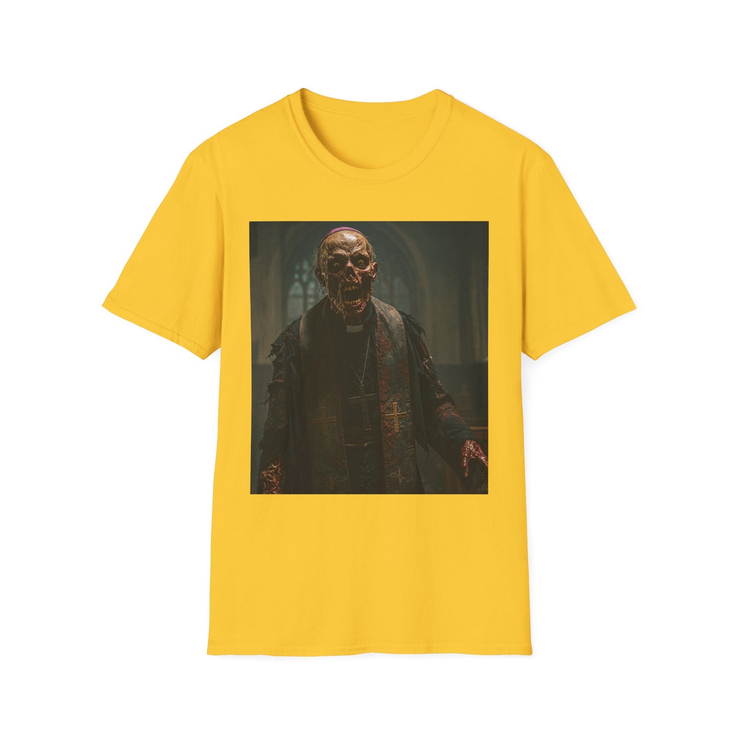 Unisex Horror Graphic T-Shirt - Spooky Skeleton Design