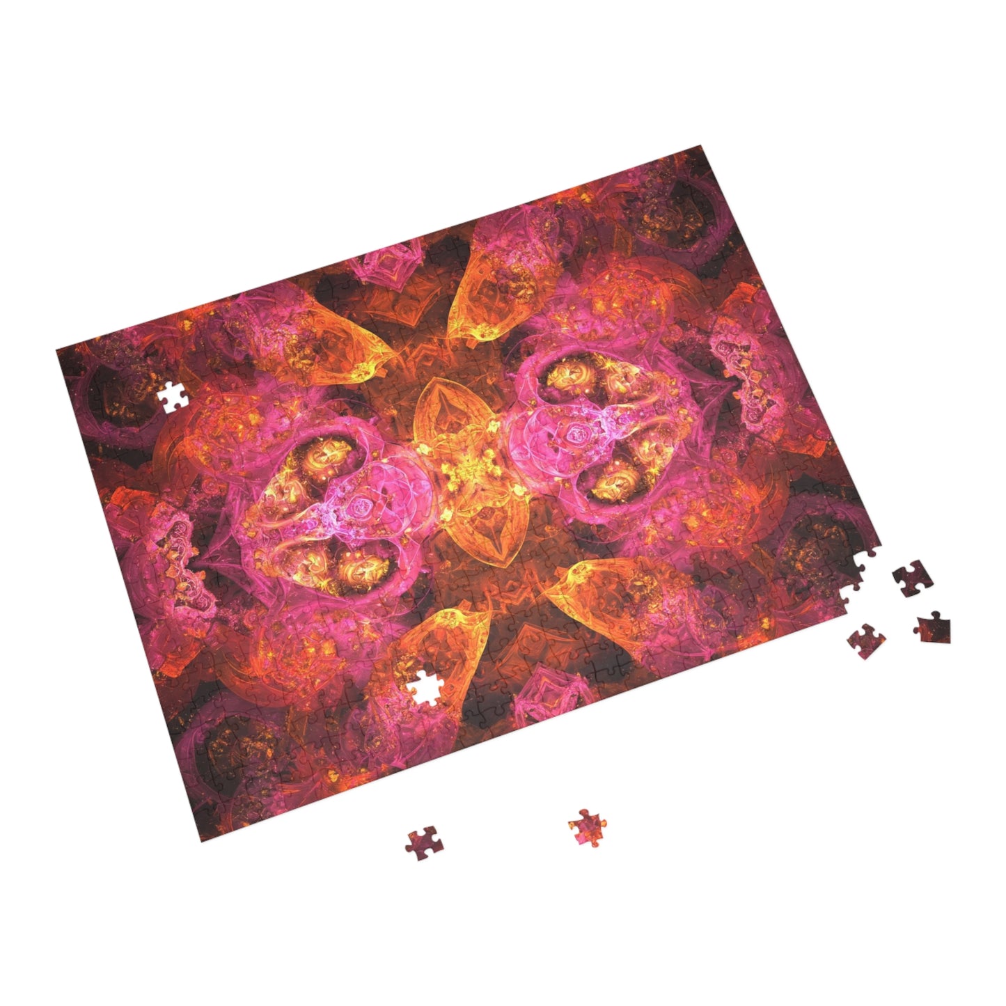 086- Fractal Puzzle (96, 252, 500, 1000-Piece) - Fun Family Activity and Gift