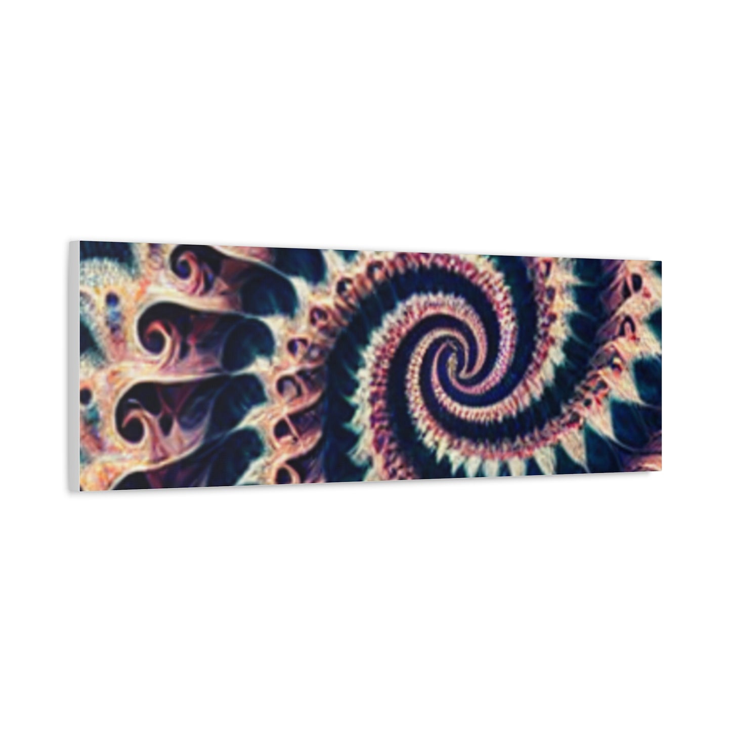 Abstract Spiral Art Canvas Print - Modern Home Decor for Art Lovers