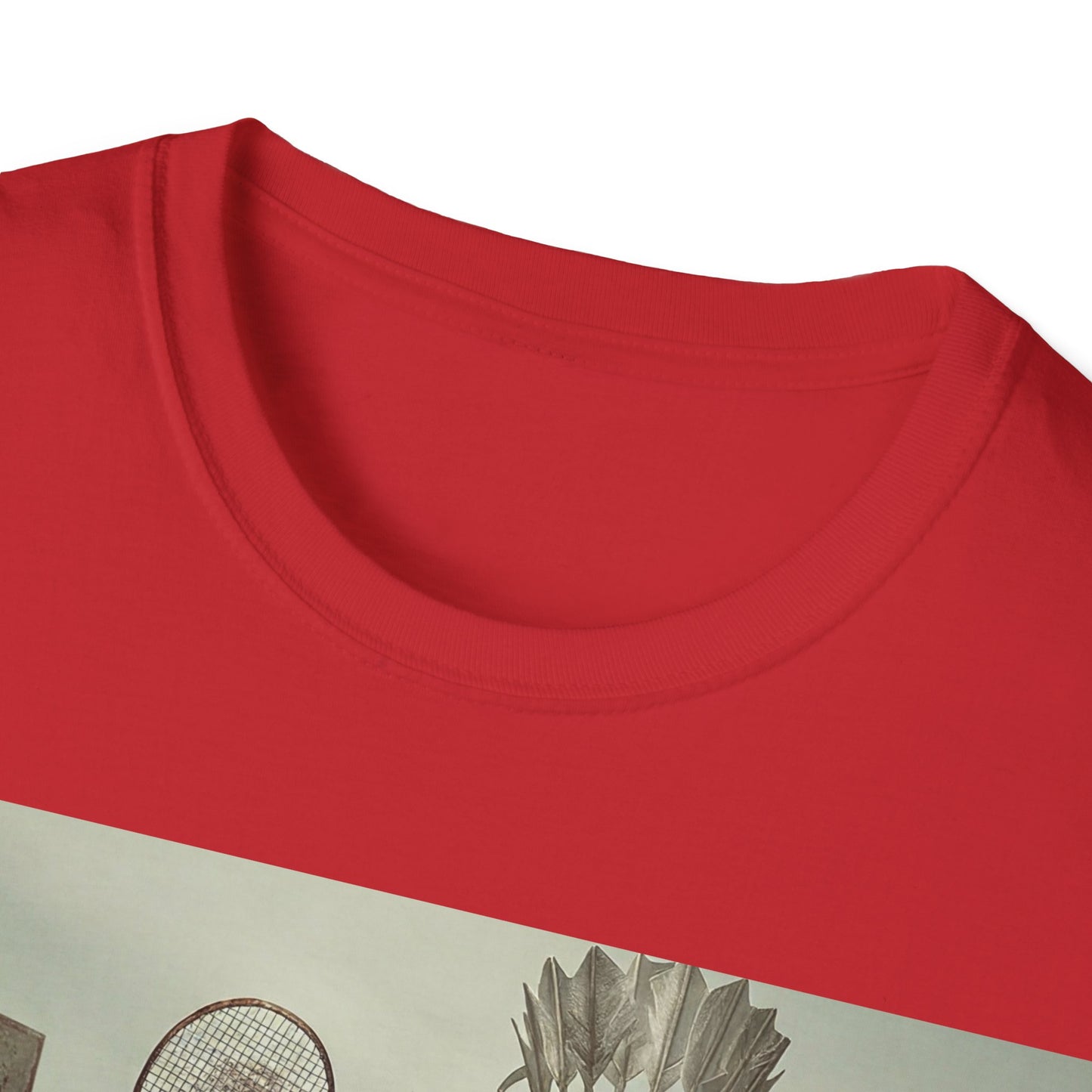 UK - Zombie Badminton Enthusiast Unisex Softstyle T-Shirt