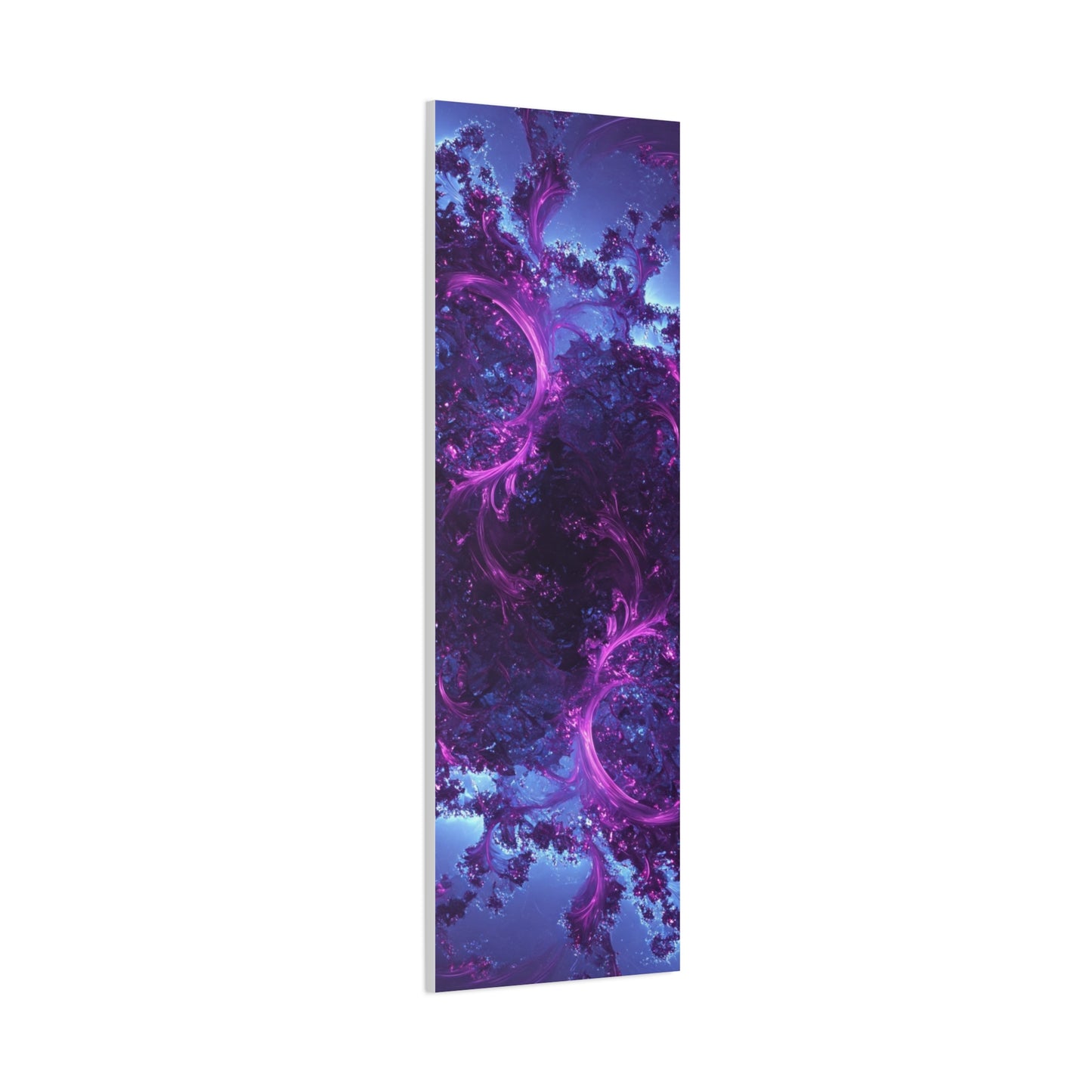 Abstract Purple Fractal Canvas Print - Artistic Wall Décor