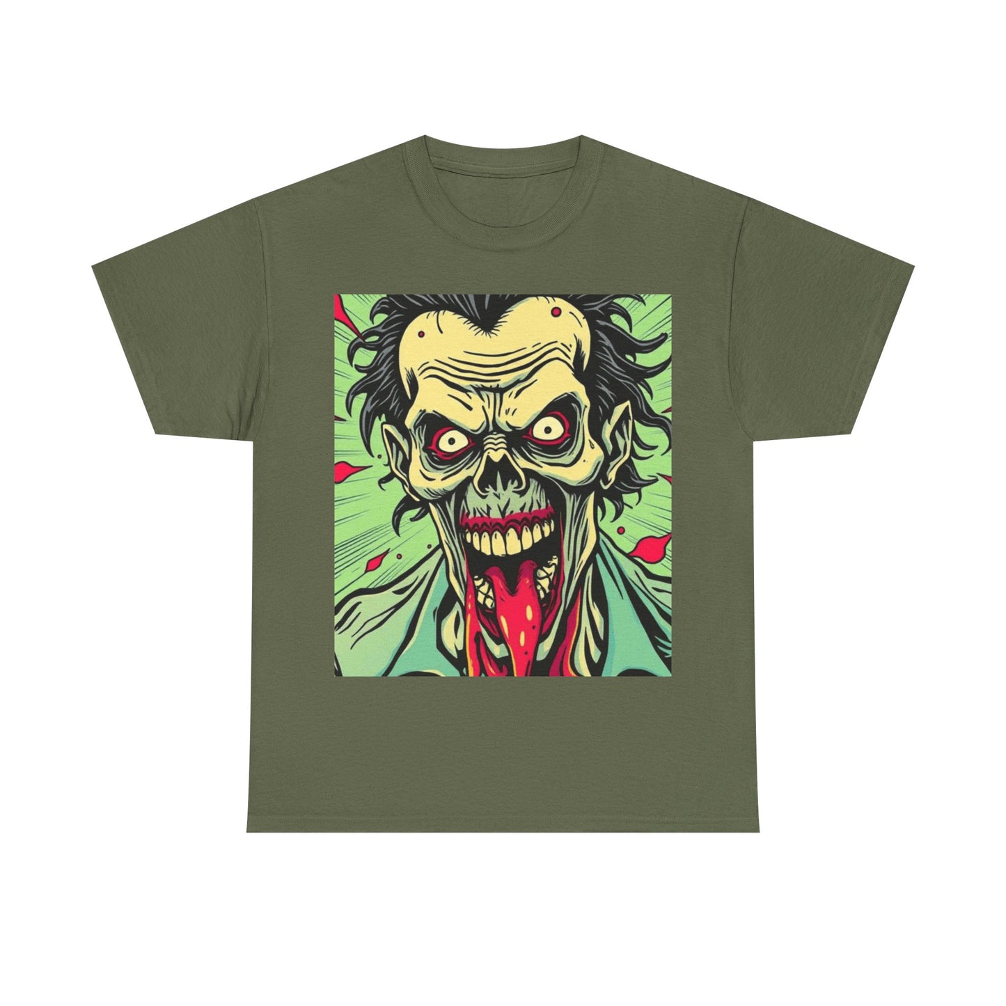 UK - Horror Graphic Tee - Creepy Zombie Design for Halloween