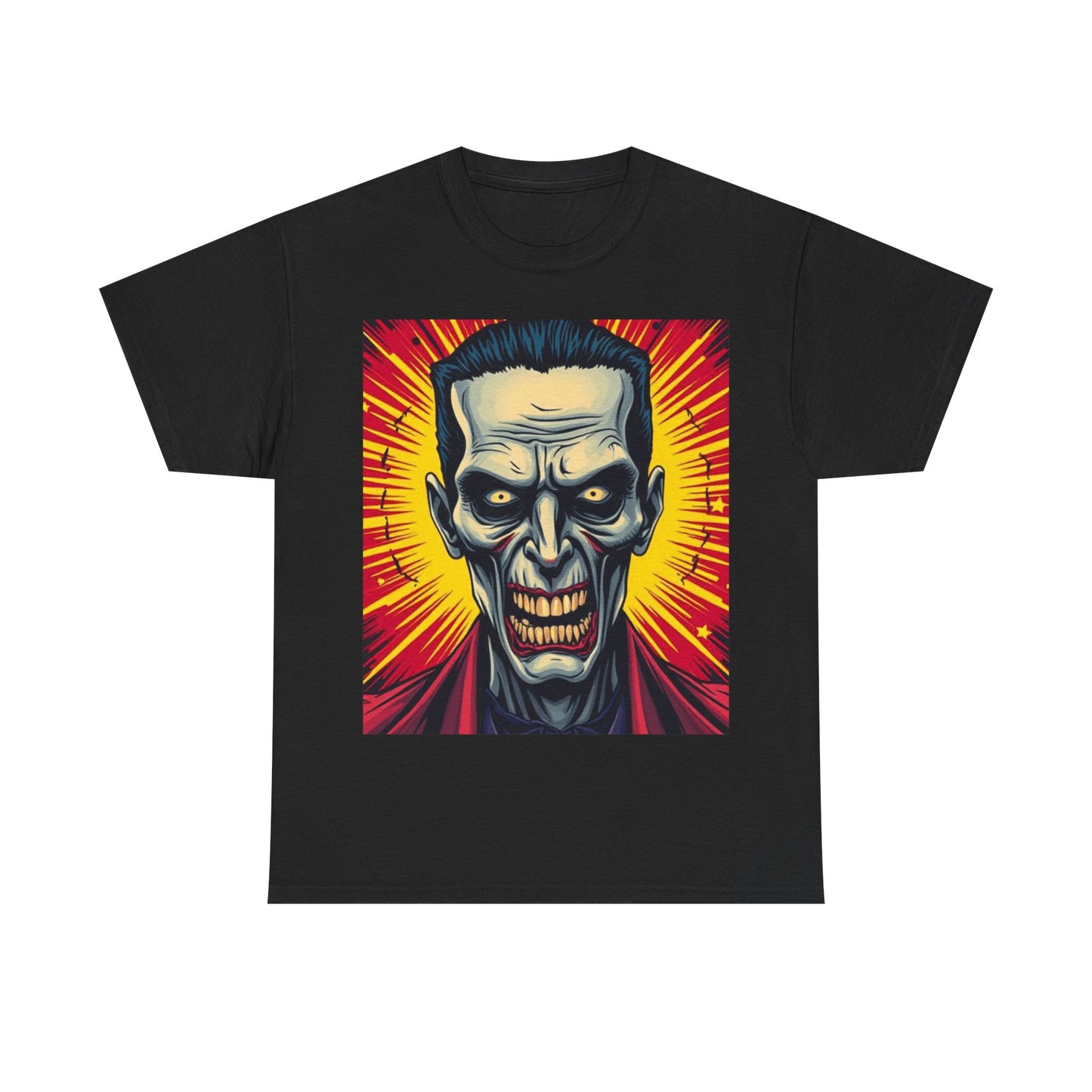 UK - Unisex Heavy Cotton Tee - Vintage Horror Graphic Tee
