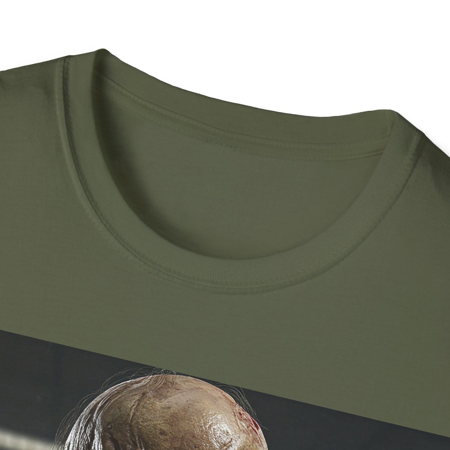 UK - Creepy Zombie Businessman Unisex Softstyle T-Shirt
