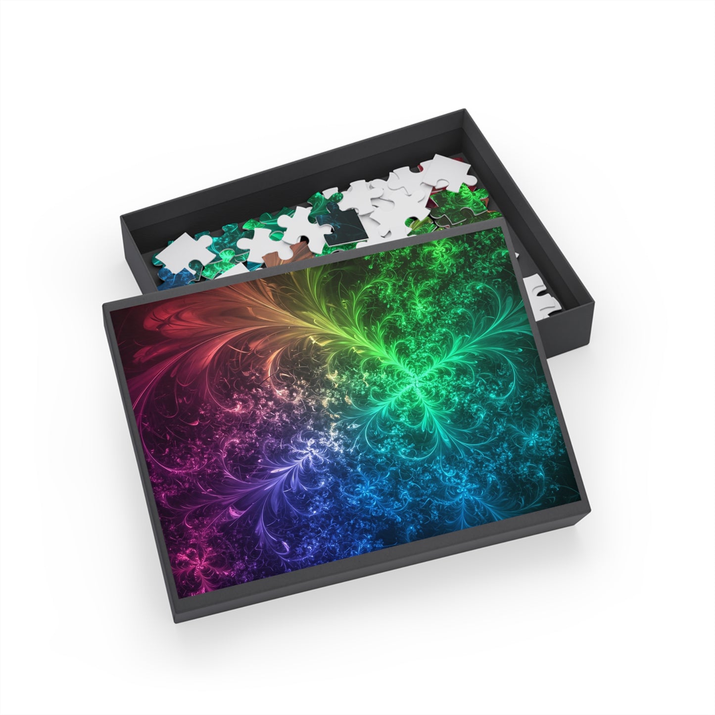 049- Fractal Puzzle (96, 252, 500, 1000-Piece) - Fun Family Activity and Gift