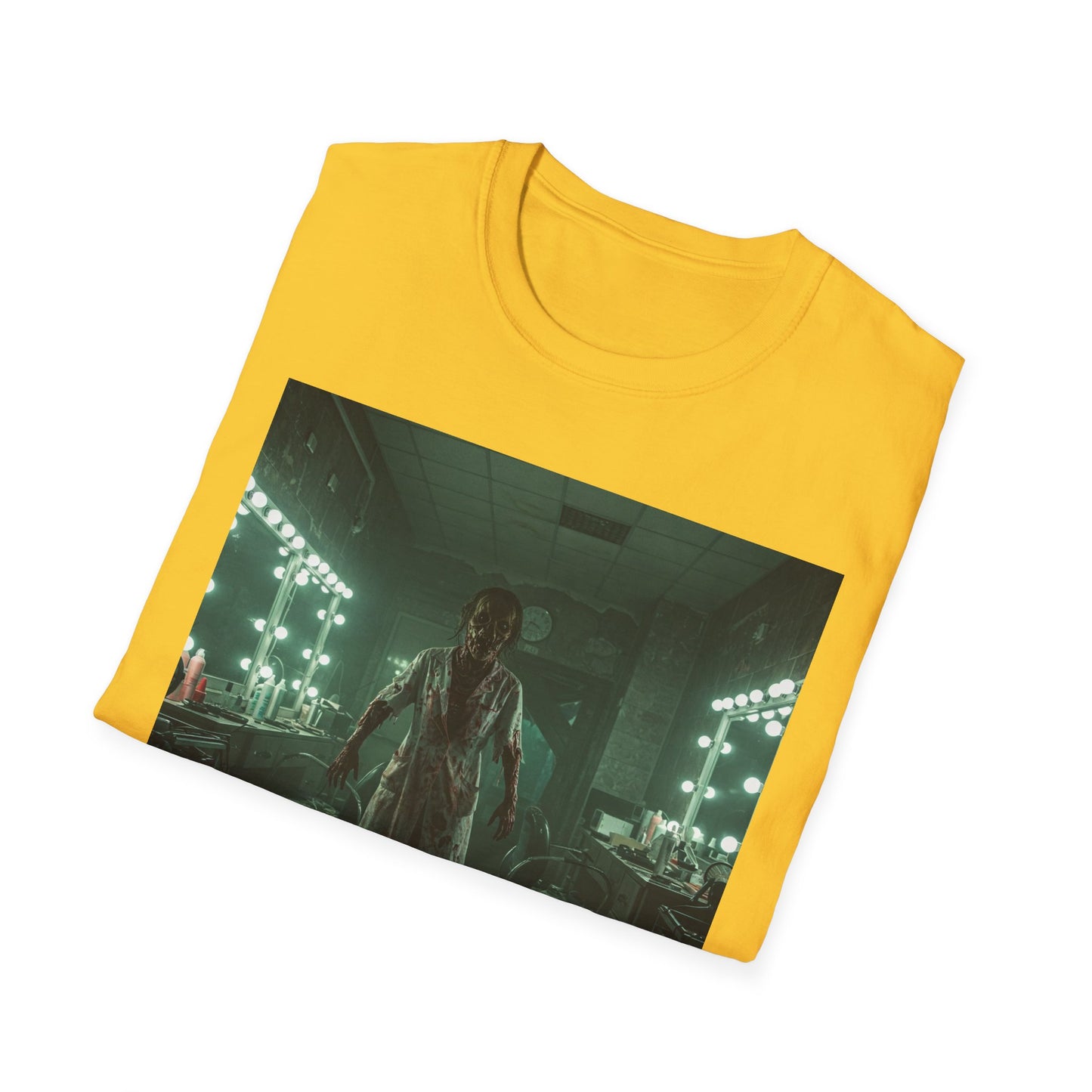 Creepy Horror Unisex Softstyle T-Shirt - Perfect for Halloween