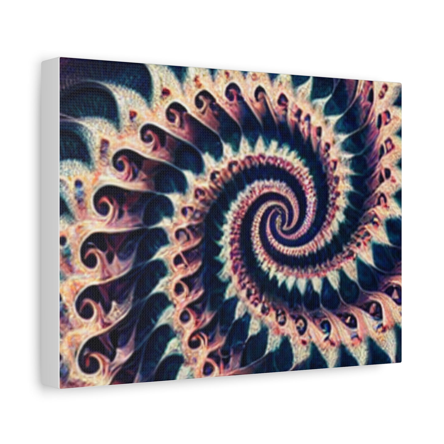 Abstract Spiral Art Canvas Print - Modern Home Decor for Art Lovers