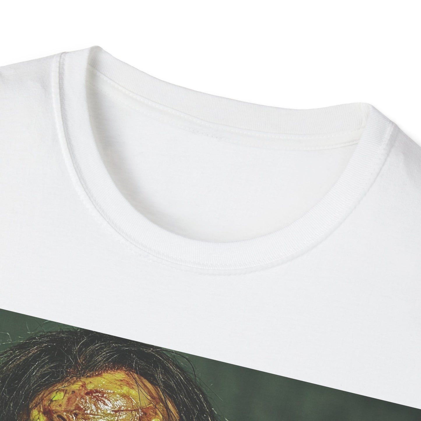 UK - Apocalyptic Portrait Tee, bold, decaying zombie graphic