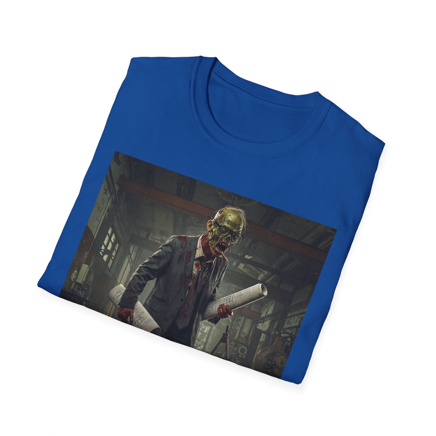 Zombie Apocalypse Unisex Softstyle T-Shirt - Perfect for Halloween and Horror Fans