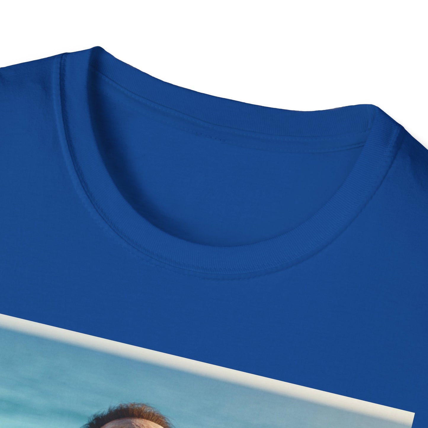 Chill Vibes Unisex Softstyle T-Shirt - Beach Relaxation Design