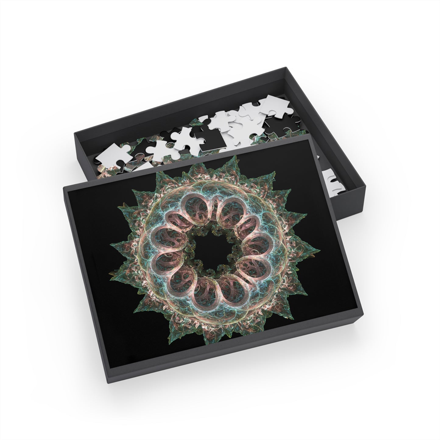 065- Fractal Puzzle (96, 252, 500, 1000-Piece) - Fun Family Activity and Gift