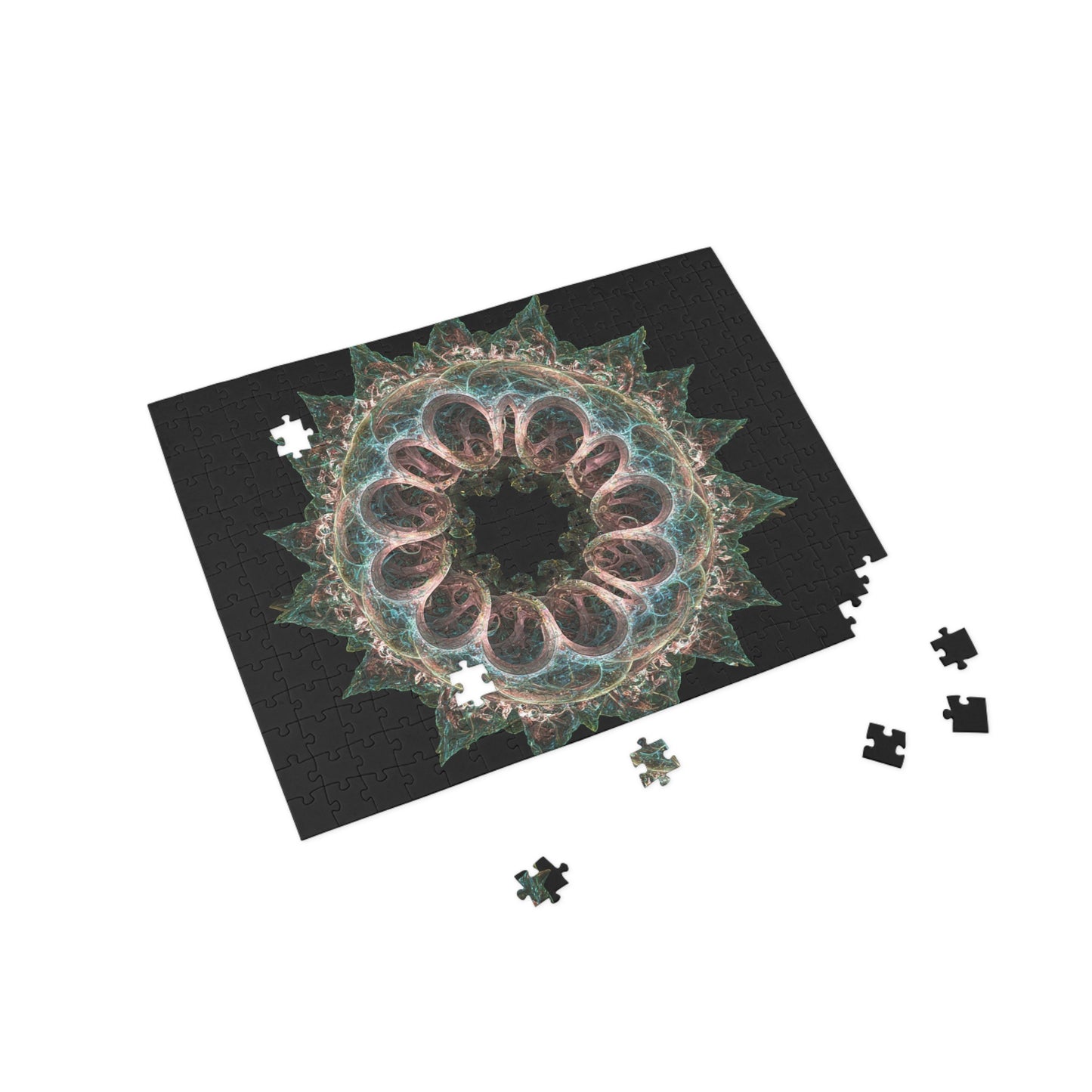 065- Fractal Puzzle (96, 252, 500, 1000-Piece) - Fun Family Activity and Gift
