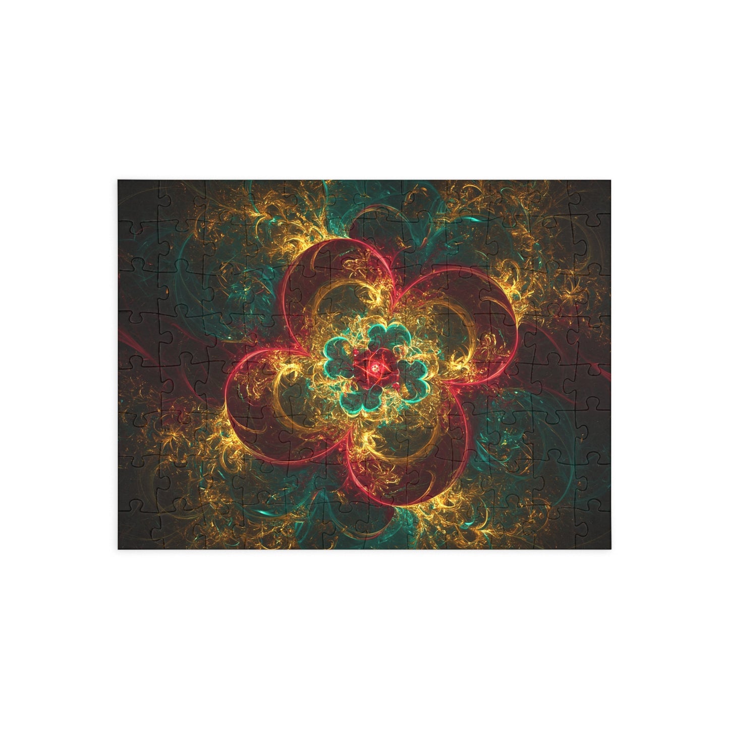 Colorful Floral Puzzle (96, 252, 500, 1000-Piece) - Enjoy Mindful Relaxation!
