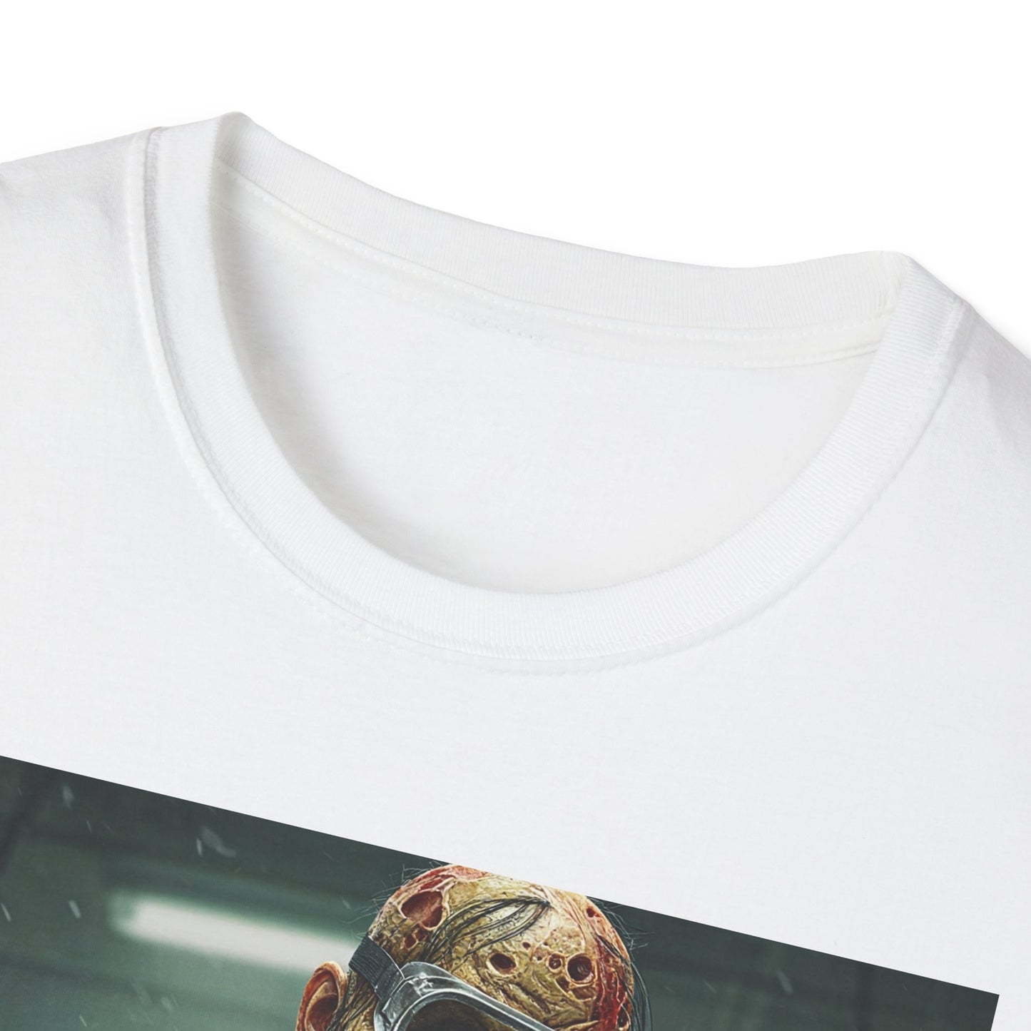 Creepy Scientist Unisex Softstyle T-Shirt | Halloween Horror Tee